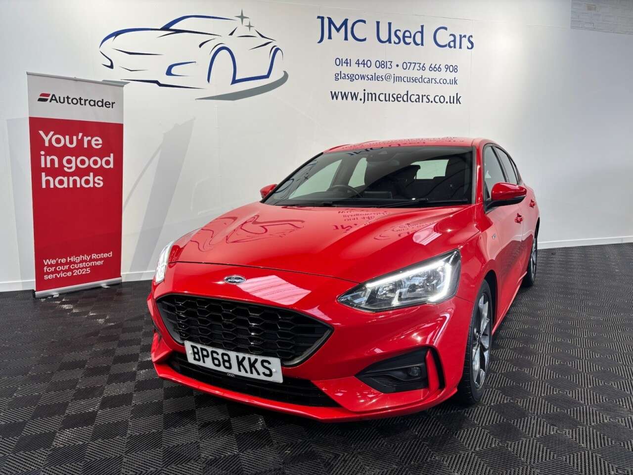 A 2019 FORD FOCUS 1.0T EcoBoost ST-Line Hatchback 5dr Petrol Auto Euro 6 (s/s) (125 ps) DAB R A 2019 FORD FOCUS 1.0T EcoBoost ST-Line Hatchback 5dr Petrol Auto Euro 6 (s/s) (125 ps) DAB R