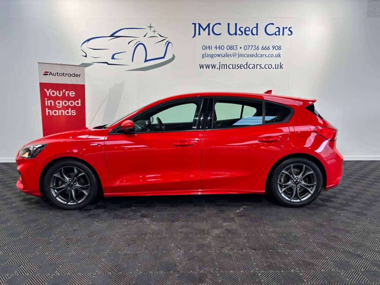 A 2019 FORD FOCUS 1.0T EcoBoost ST-Line Hatchback 5dr Petrol Auto Euro 6 (s/s) (125 ps) DAB R A 2019 FORD FOCUS 1.0T EcoBoost ST-Line Hatchback 5dr Petrol Auto Euro 6 (s/s) (125 ps) DAB R