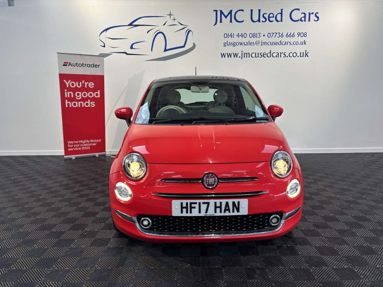 A 2017 FIAT 500 1.2 Lounge Hatchback 3dr Petrol Manual Euro 6 (s/s) (69 bhp) 1 YEAR MOT, LO A 2017 FIAT 500 1.2 Lounge Hatchback 3dr Petrol Manual Euro 6 (s/s) (69 bhp) 1 YEAR MOT, LO