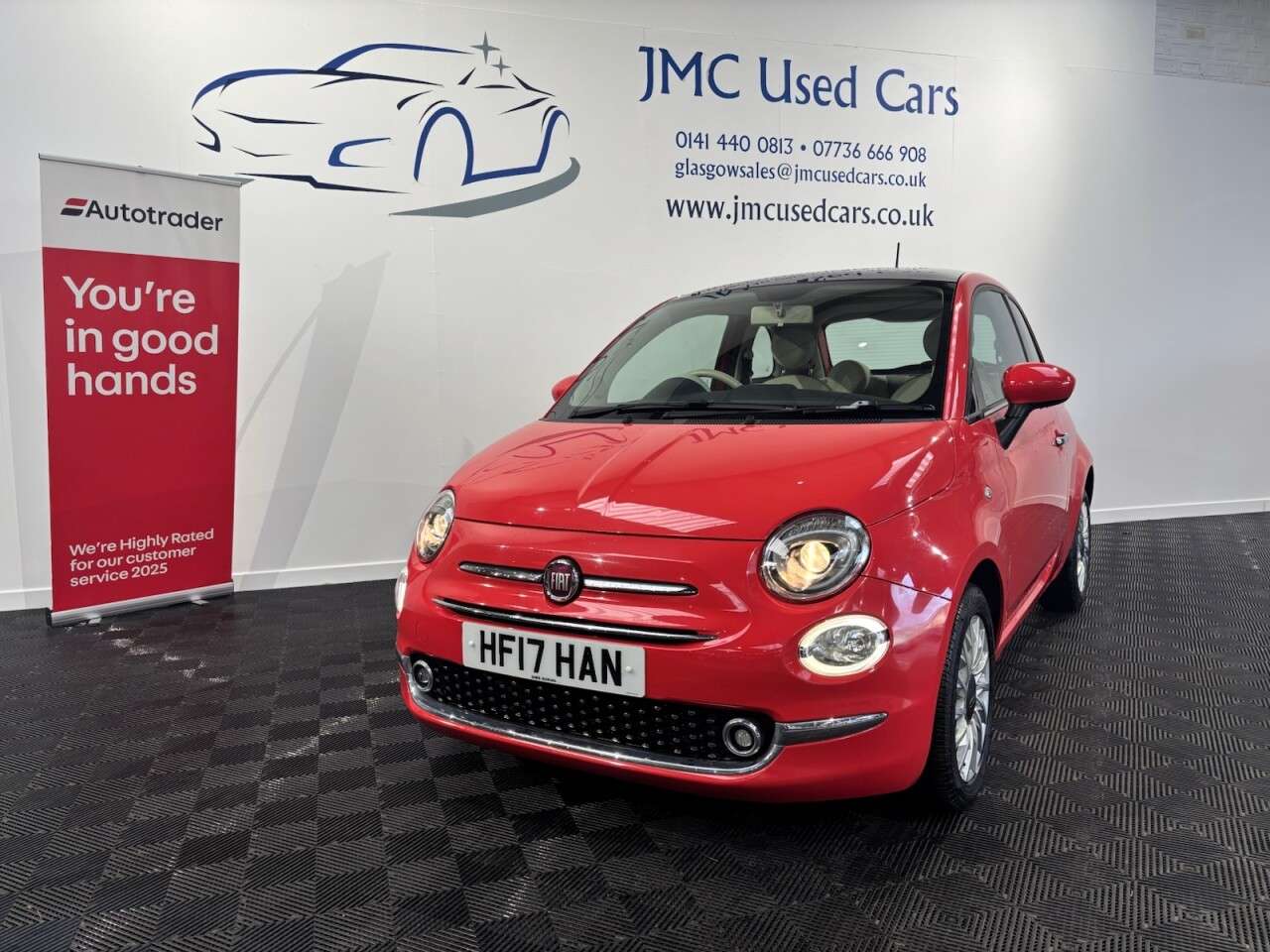 A 2017 FIAT 500 1.2 Lounge Hatchback 3dr Petrol Manual Euro 6 (s/s) (69 bhp) 1 YEAR MOT, LO A 2017 FIAT 500 1.2 Lounge Hatchback 3dr Petrol Manual Euro 6 (s/s) (69 bhp) 1 YEAR MOT, LO