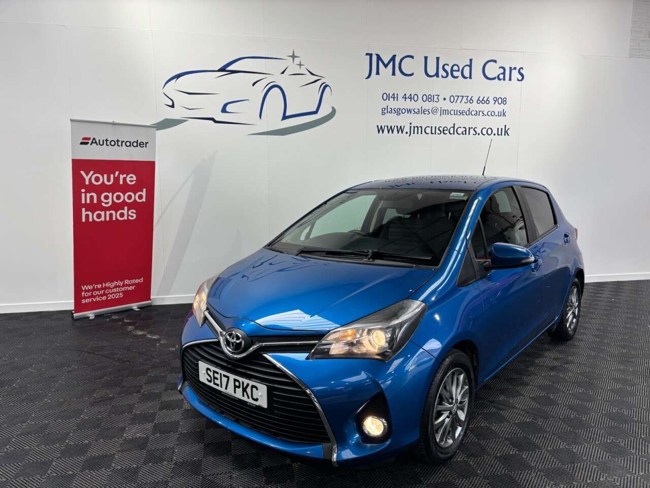 A 2017 TOYOTA YARIS 1.33 Dual VVT-i Icon Hatchback 5dr Petrol Manual Euro 6 (99 ps) FULL SERVIC A 2017 TOYOTA YARIS 1.33 Dual VVT-i Icon Hatchback 5dr Petrol Manual Euro 6 (99 ps) FULL SERVIC
