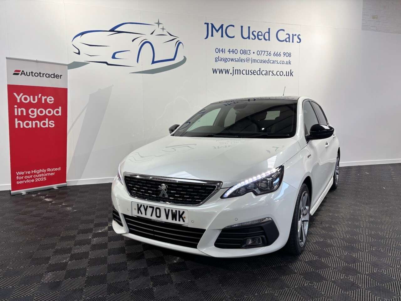 A 2020 PEUGEOT 308 1.2 PureTech GPF GT Line Hatchback 5dr Petrol Manual Euro 6 (s/s) (130 ps) A 2020 PEUGEOT 308 1.2 PureTech GPF GT Line Hatchback 5dr Petrol Manual Euro 6 (s/s) (130 ps)