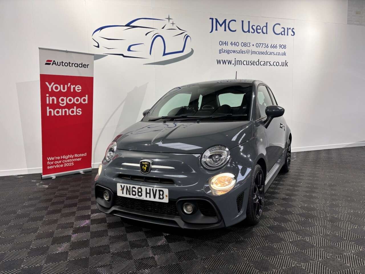 A 2018 ABARTH 595 1.4 T-Jet 70th Hatchback 3dr Petrol Manual Euro 6 (145 ps) AIR CON, ALLOYS, A 2018 ABARTH 595 1.4 T-Jet 70th Hatchback 3dr Petrol Manual Euro 6 (145 ps) AIR CON, ALLOYS,
