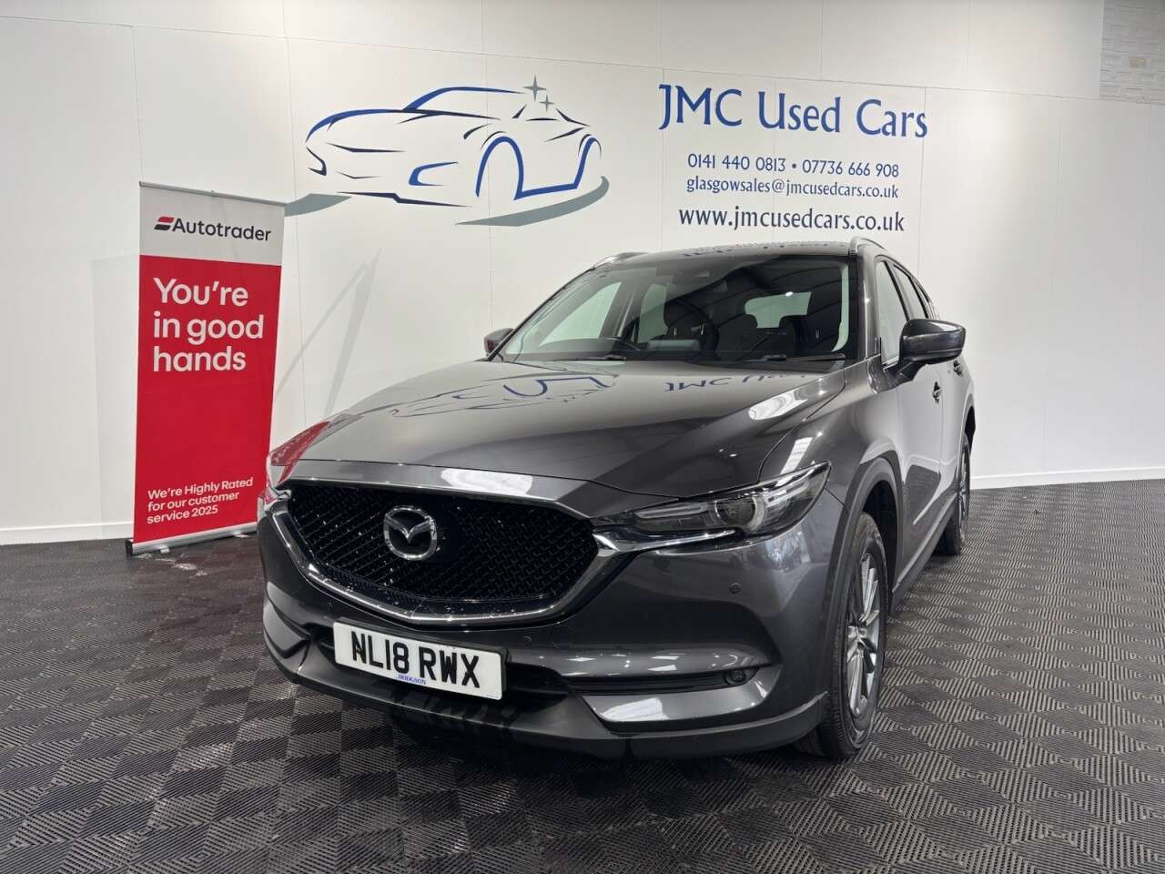A 2018 MAZDA CX-5 2.2 SKYACTIV-D SE-L Nav SUV 5dr Diesel Manual Euro 6 (s/s) (150 ps) BLUETOO A 2018 MAZDA CX-5 2.2 SKYACTIV-D SE-L Nav SUV 5dr Diesel Manual Euro 6 (s/s) (150 ps) BLUETOO