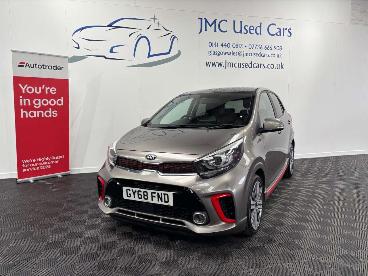 A 2018 KIA PICANTO 1.0 T-GDi GT-Line Hatchback 5dr Petrol Manual Euro 6 (99 bhp) BLUETOOTH, DA A 2018 KIA PICANTO 1.0 T-GDi GT-Line Hatchback 5dr Petrol Manual Euro 6 (99 bhp) BLUETOOTH, DA