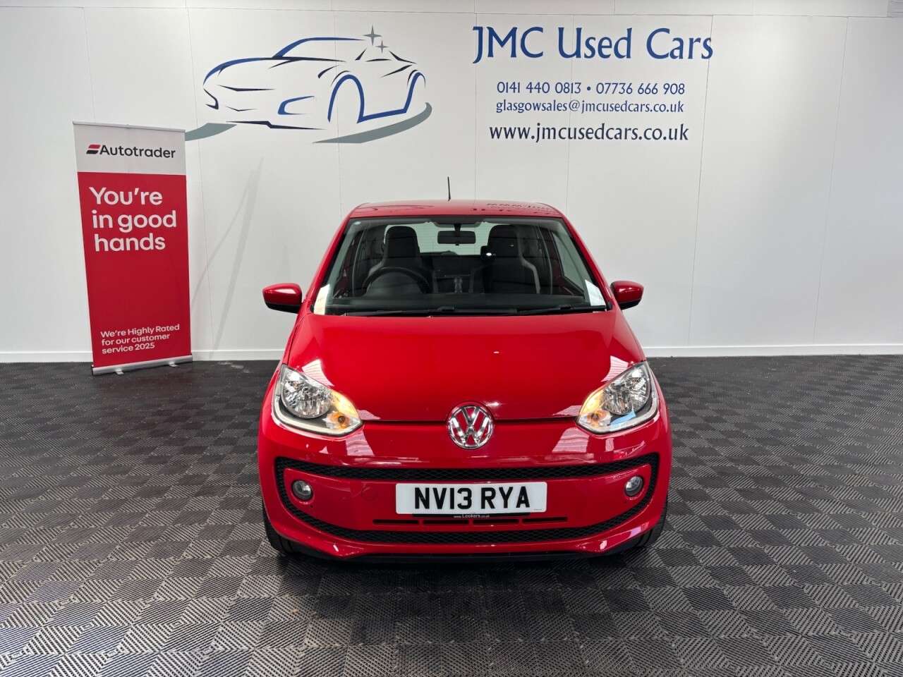 A 2013 VOLKSWAGEN UP! 1.0 High up! Hatchback 3dr Petrol Manual Euro 5 (75 ps) HEATED SEATS, SAT N A 2013 VOLKSWAGEN UP! 1.0 High up! Hatchback 3dr Petrol Manual Euro 5 (75 ps) HEATED SEATS, SAT N
