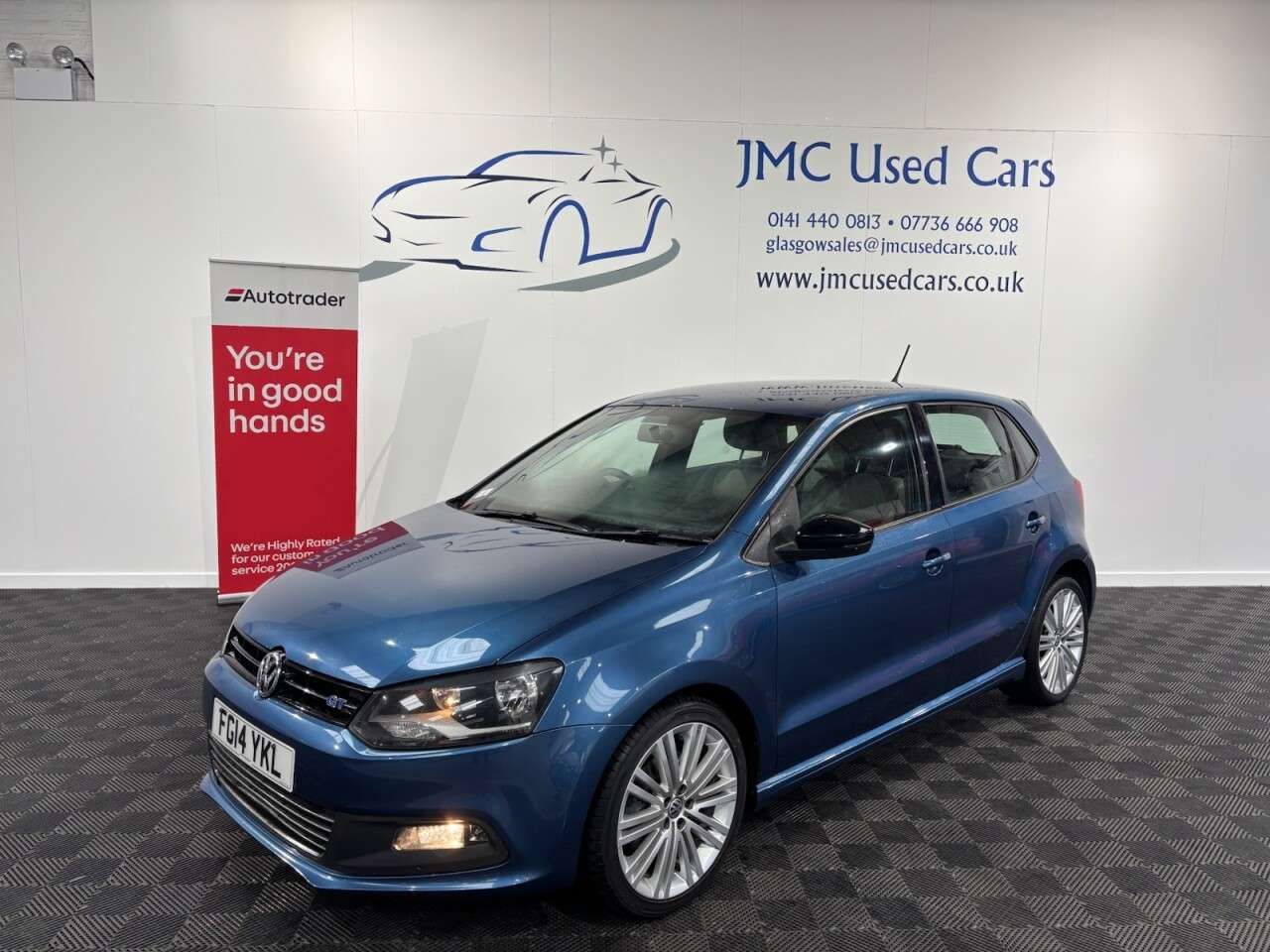A 2014 VOLKSWAGEN POLO 1.4 TSI BlueMotion Tech ACT BlueGT Hatchback 5dr Petrol Manual Euro 5 (s/s) A 2014 VOLKSWAGEN POLO 1.4 TSI BlueMotion Tech ACT BlueGT Hatchback 5dr Petrol Manual Euro 5 (s/s)
