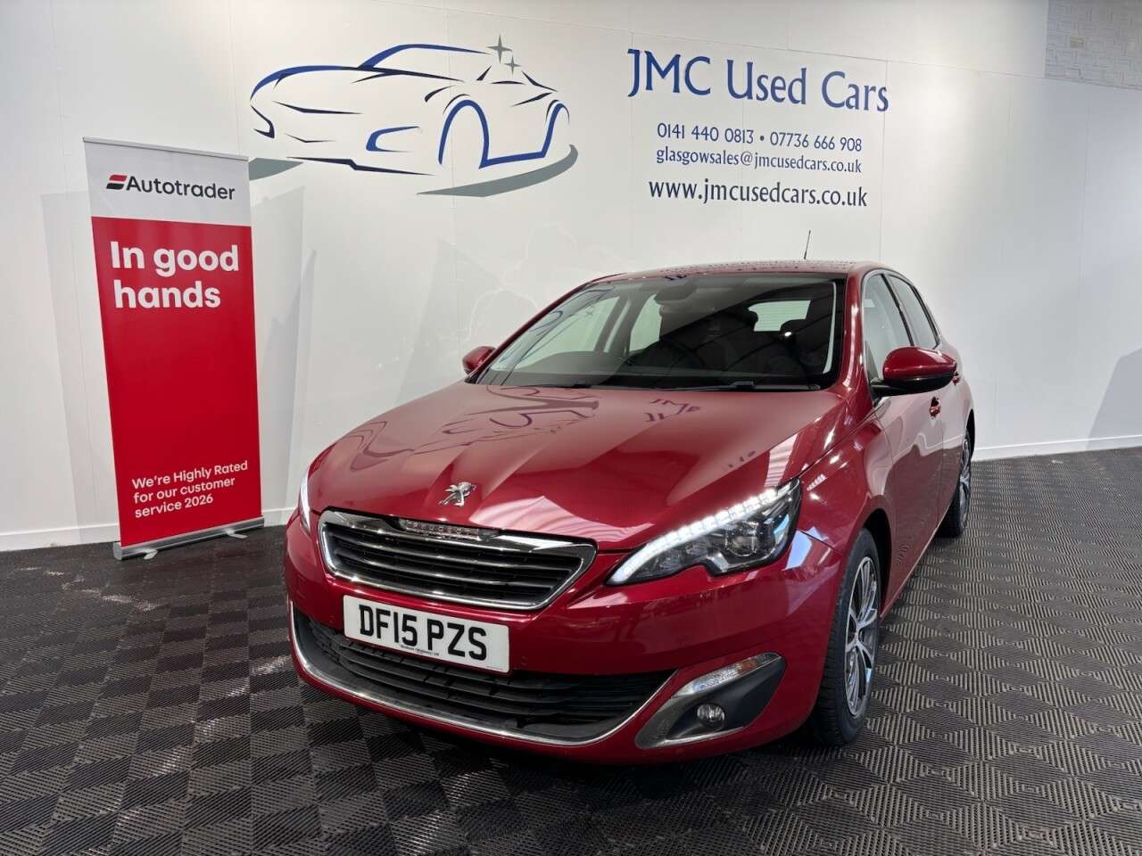 A 2015 PEUGEOT 308 1.6 BlueHDi Allure Hatchback 5dr Diesel Manual Euro 6 (s/s) (120 ps) DAB RA A 2015 PEUGEOT 308 1.6 BlueHDi Allure Hatchback 5dr Diesel Manual Euro 6 (s/s) (120 ps) DAB RA