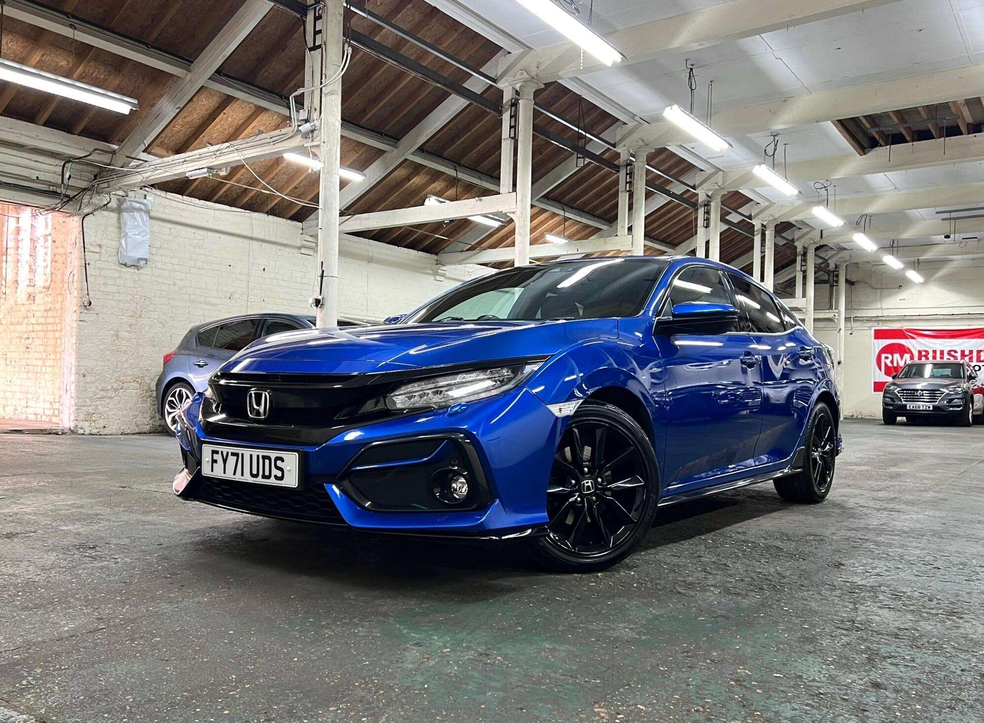 A 2021 HONDA CIVIC 1.5 VTEC Turbo Sport Euro 6 (s/s) 5dr A 2021 HONDA CIVIC 1.5 VTEC Turbo Sport Euro 6 (s/s) 5dr