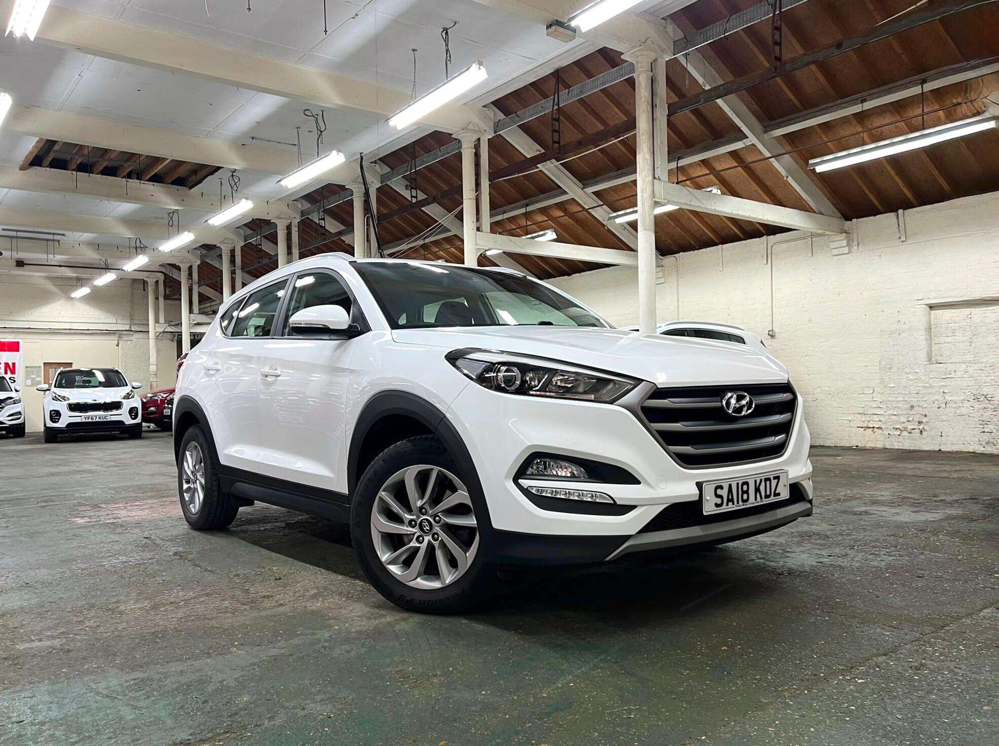 A 2018 HYUNDAI TUCSON 1.6 GDi Blue Drive SE Euro 6 (s/s) 5dr A 2018 HYUNDAI TUCSON 1.6 GDi Blue Drive SE Euro 6 (s/s) 5dr