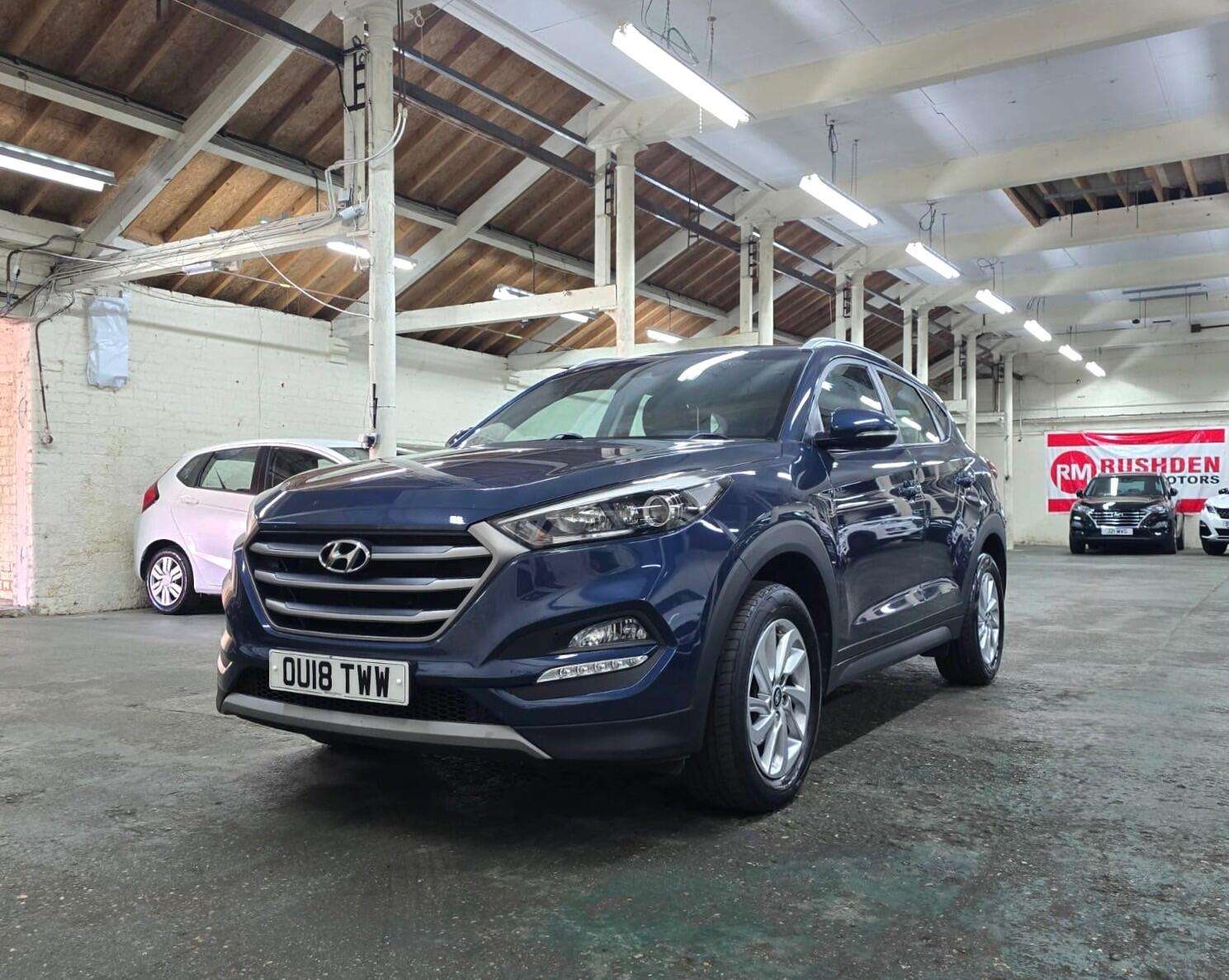 A 2018 HYUNDAI TUCSON 1.6 GDi Blue Drive SE Nav Euro 6 (s/s) 5dr A 2018 HYUNDAI TUCSON 1.6 GDi Blue Drive SE Nav Euro 6 (s/s) 5dr