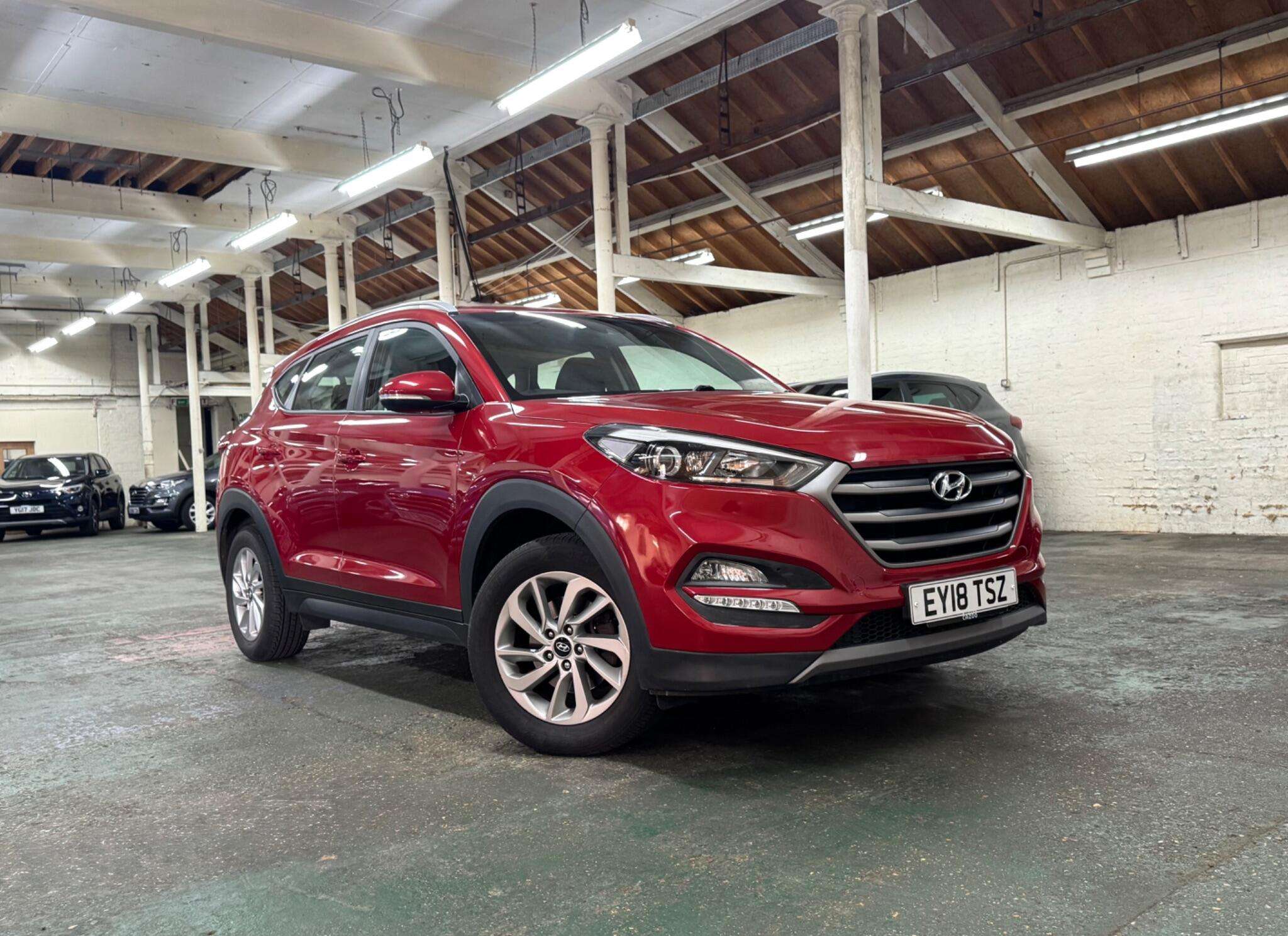 A 2018 HYUNDAI TUCSON 1.6 GDi Blue Drive SE Nav Euro 6 (s/s) 5dr A 2018 HYUNDAI TUCSON 1.6 GDi Blue Drive SE Nav Euro 6 (s/s) 5dr