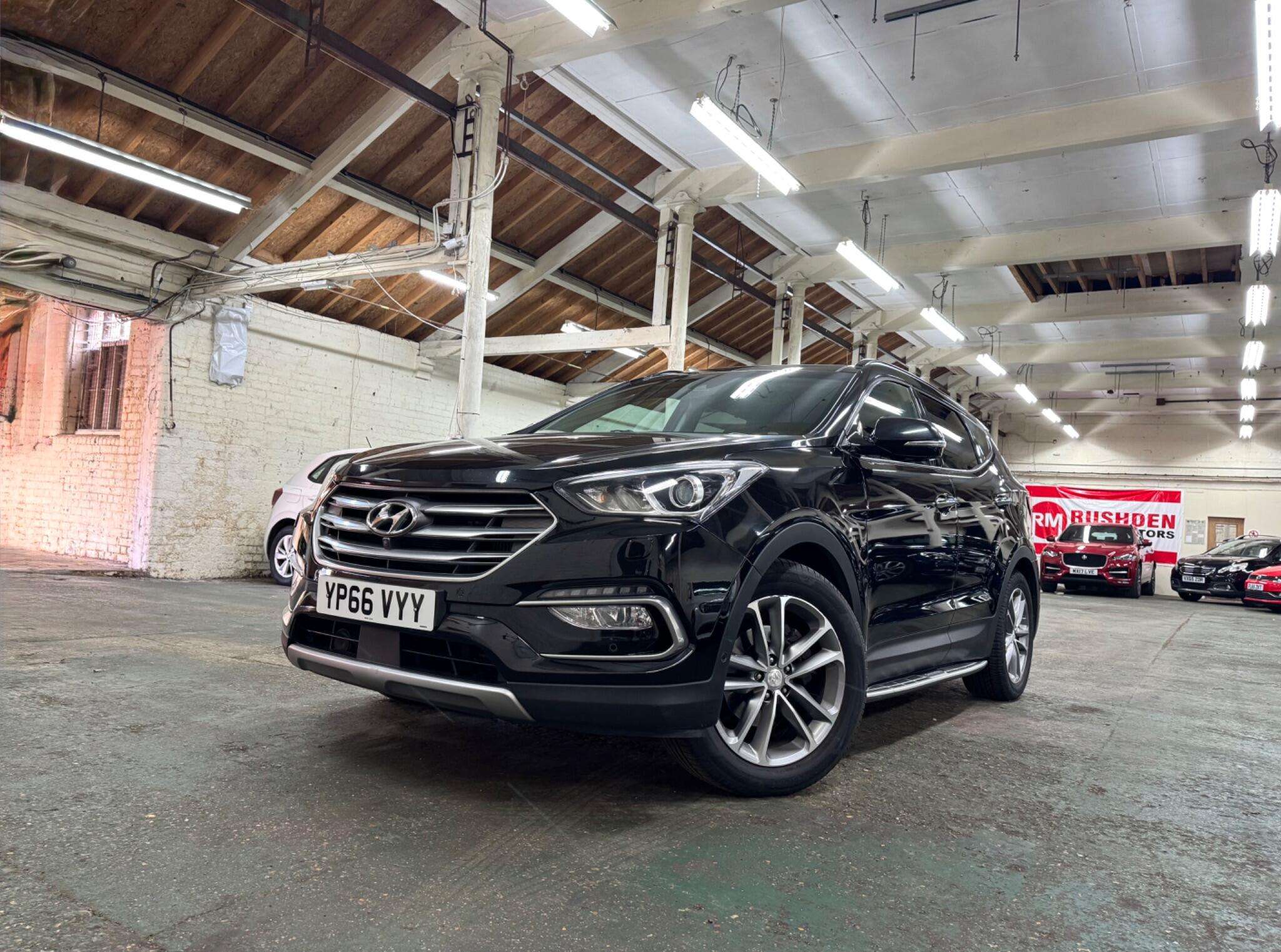 A 2016 HYUNDAI SANTA FE 2.2 CRDi Blue Drive Premium SE Auto 4WD Euro 6 (s/s) 5dr (7 Seat) A 2016 HYUNDAI SANTA FE 2.2 CRDi Blue Drive Premium SE Auto 4WD Euro 6 (s/s) 5dr (7 Seat)