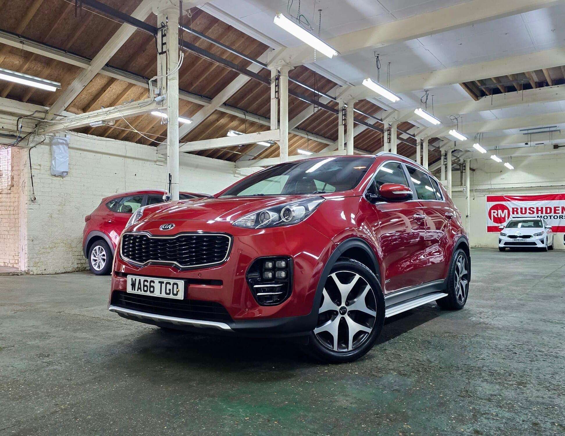 A 2016 KIA SPORTAGE 1.6 T-GDi GT-Line AWD Euro 6 5dr A 2016 KIA SPORTAGE 1.6 T-GDi GT-Line AWD Euro 6 5dr