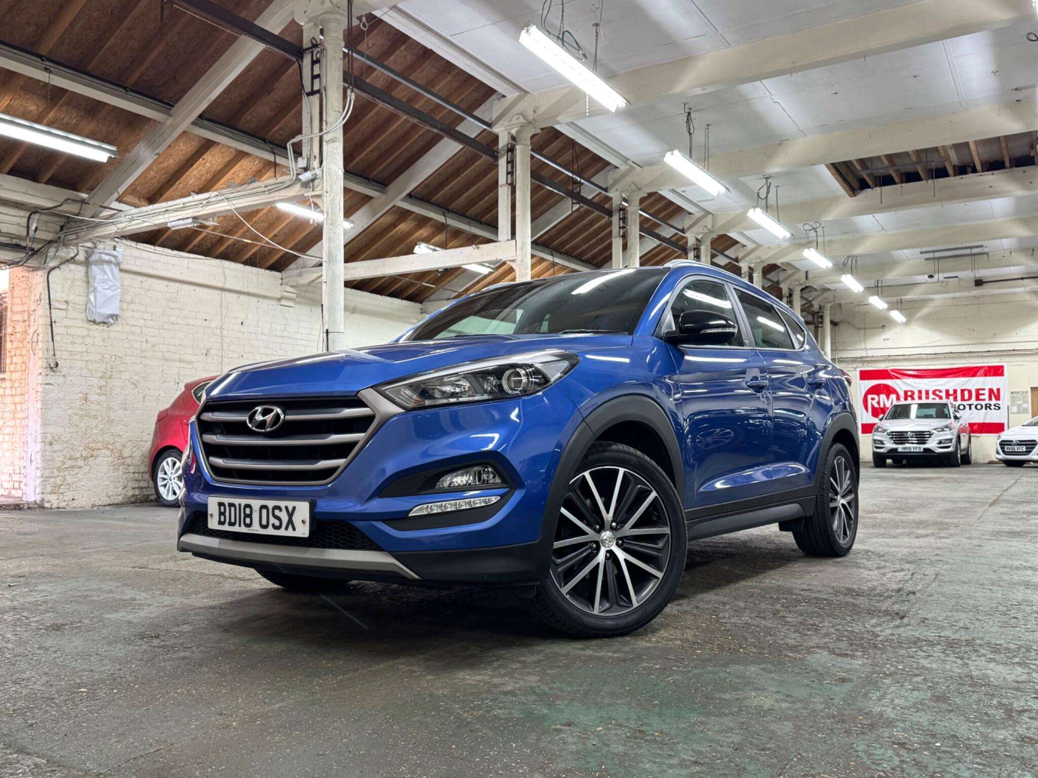 A 2018 HYUNDAI TUCSON 1.6 T-GDi GO! SE Euro 6 5dr A 2018 HYUNDAI TUCSON 1.6 T-GDi GO! SE Euro 6 5dr