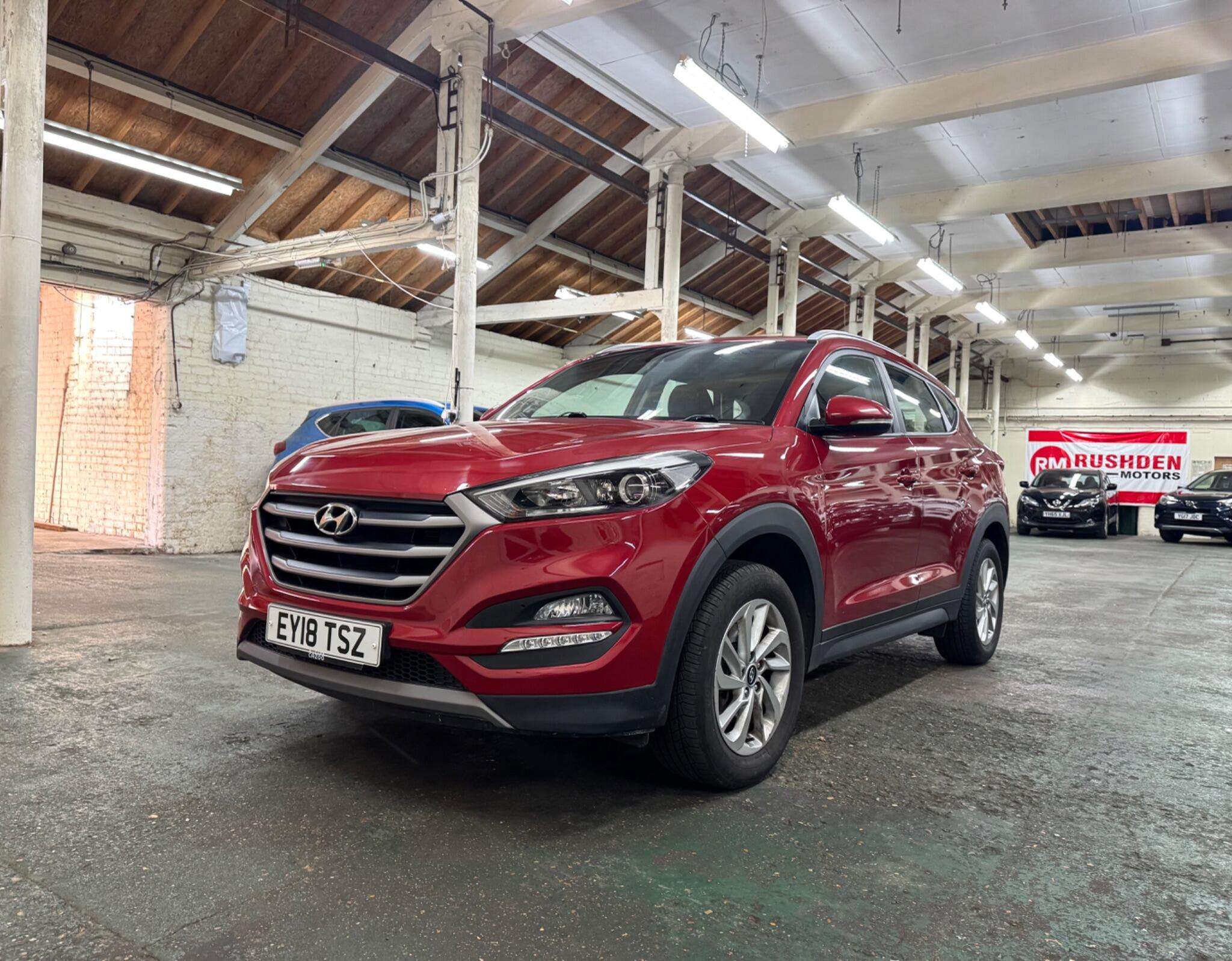 A 2018 HYUNDAI TUCSON 1.6 GDi Blue Drive SE Nav Euro 6 (s/s) 5dr A 2018 HYUNDAI TUCSON 1.6 GDi Blue Drive SE Nav Euro 6 (s/s) 5dr
