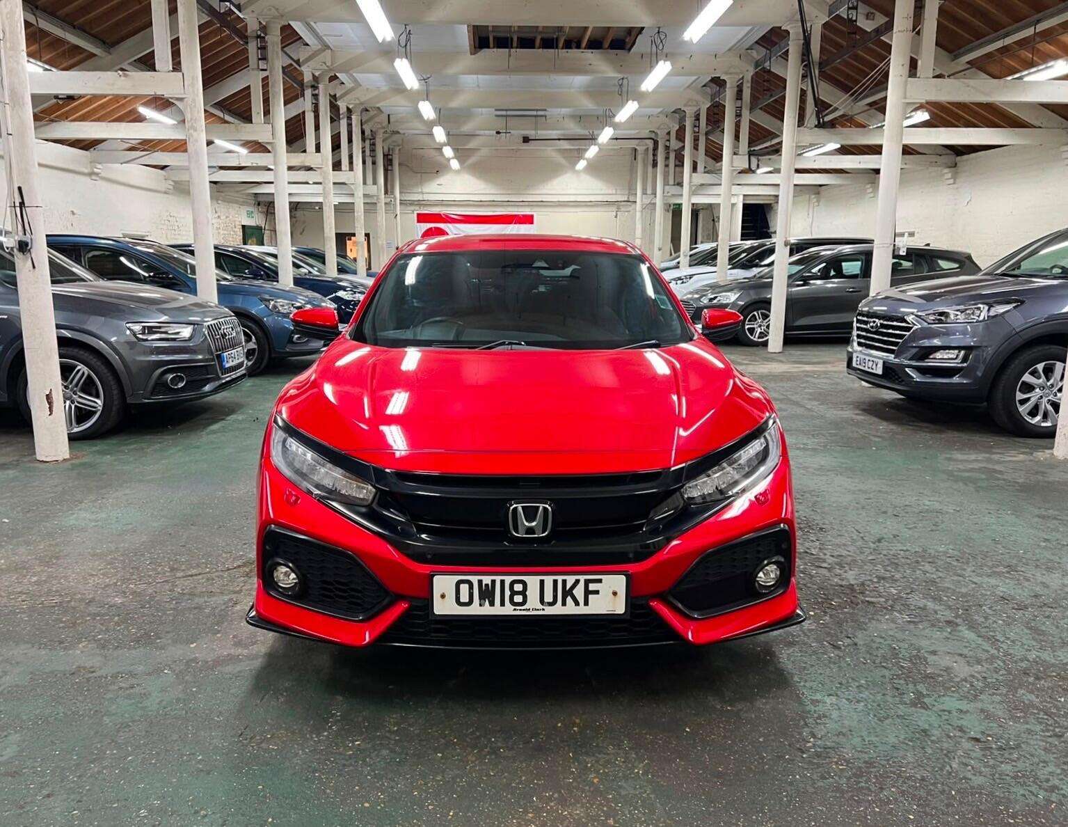 A 2018 HONDA CIVIC 1.5 VTEC Turbo GPF Sport Euro 6 (s/s) 5dr A 2018 HONDA CIVIC 1.5 VTEC Turbo GPF Sport Euro 6 (s/s) 5dr