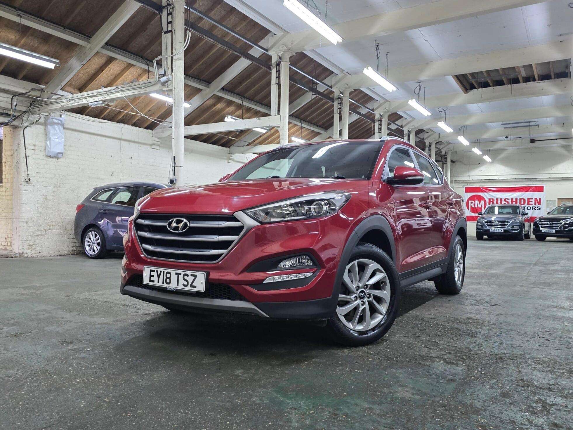 A 2018 HYUNDAI TUCSON 1.6 GDi Blue Drive SE Nav Euro 6 (s/s) 5dr A 2018 HYUNDAI TUCSON 1.6 GDi Blue Drive SE Nav Euro 6 (s/s) 5dr