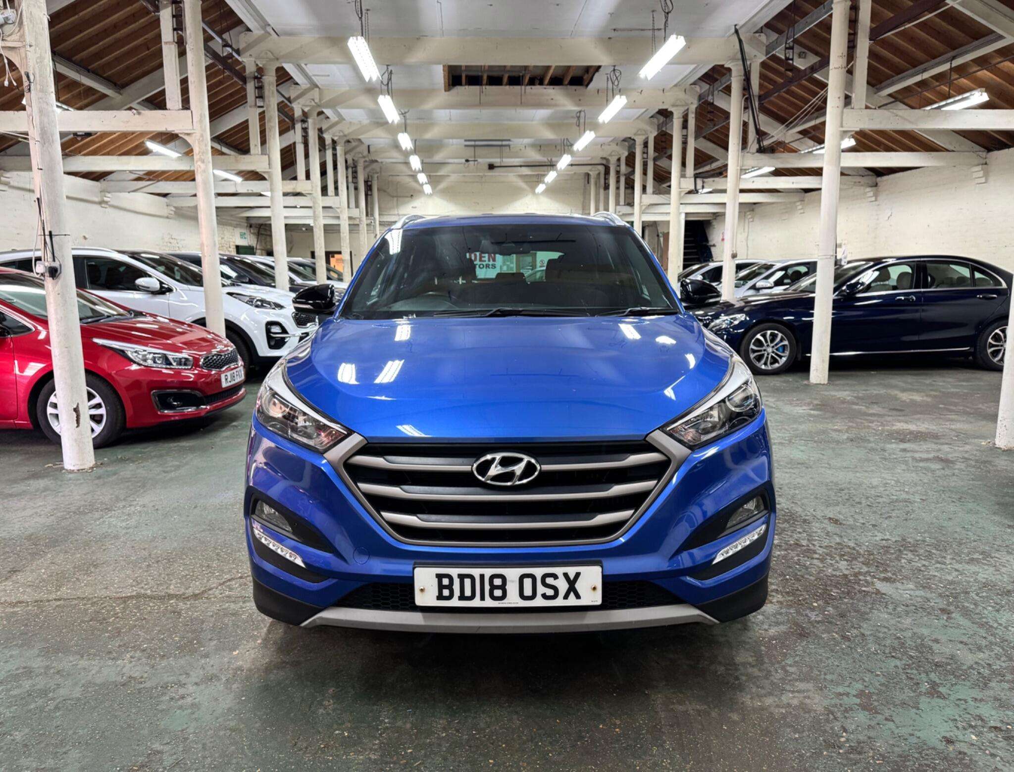 A 2018 HYUNDAI TUCSON 1.6 T-GDi GO! SE Euro 6 5dr A 2018 HYUNDAI TUCSON 1.6 T-GDi GO! SE Euro 6 5dr