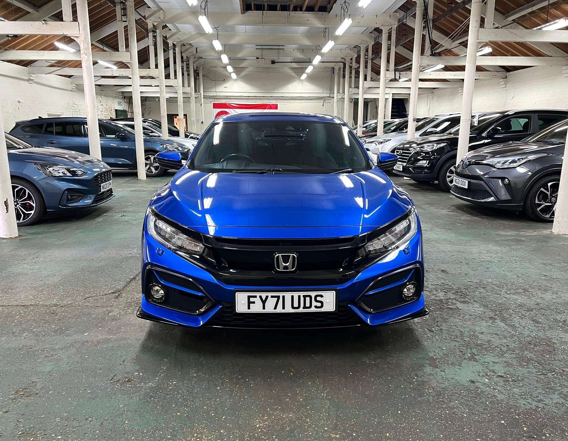 A 2021 HONDA CIVIC 1.5 VTEC Turbo Sport Euro 6 (s/s) 5dr A 2021 HONDA CIVIC 1.5 VTEC Turbo Sport Euro 6 (s/s) 5dr
