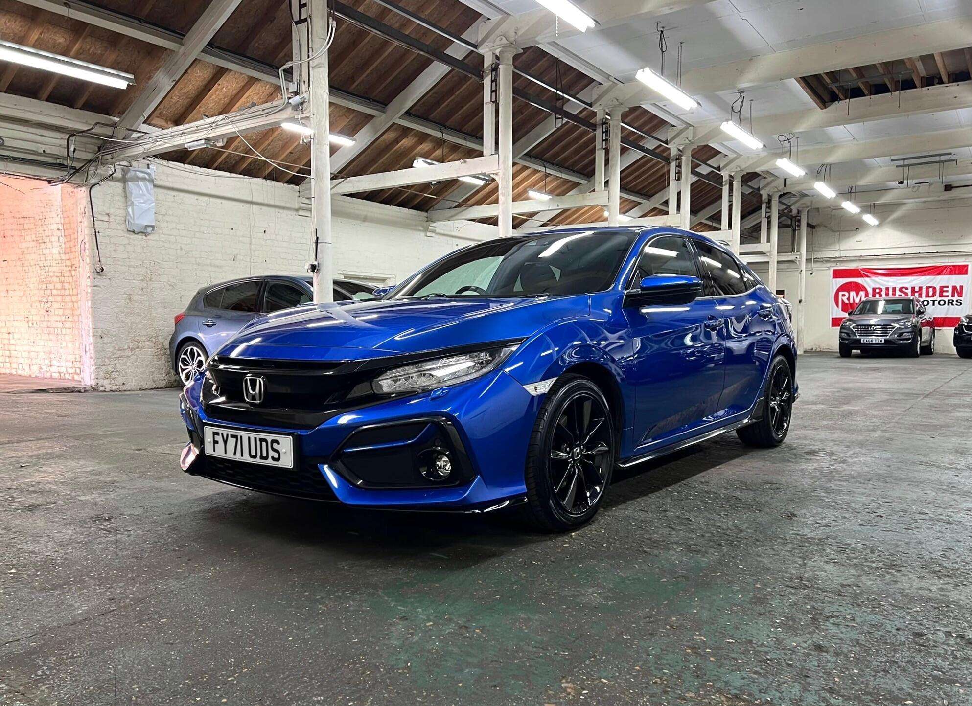 A 2021 HONDA CIVIC 1.5 VTEC Turbo Sport Euro 6 (s/s) 5dr A 2021 HONDA CIVIC 1.5 VTEC Turbo Sport Euro 6 (s/s) 5dr