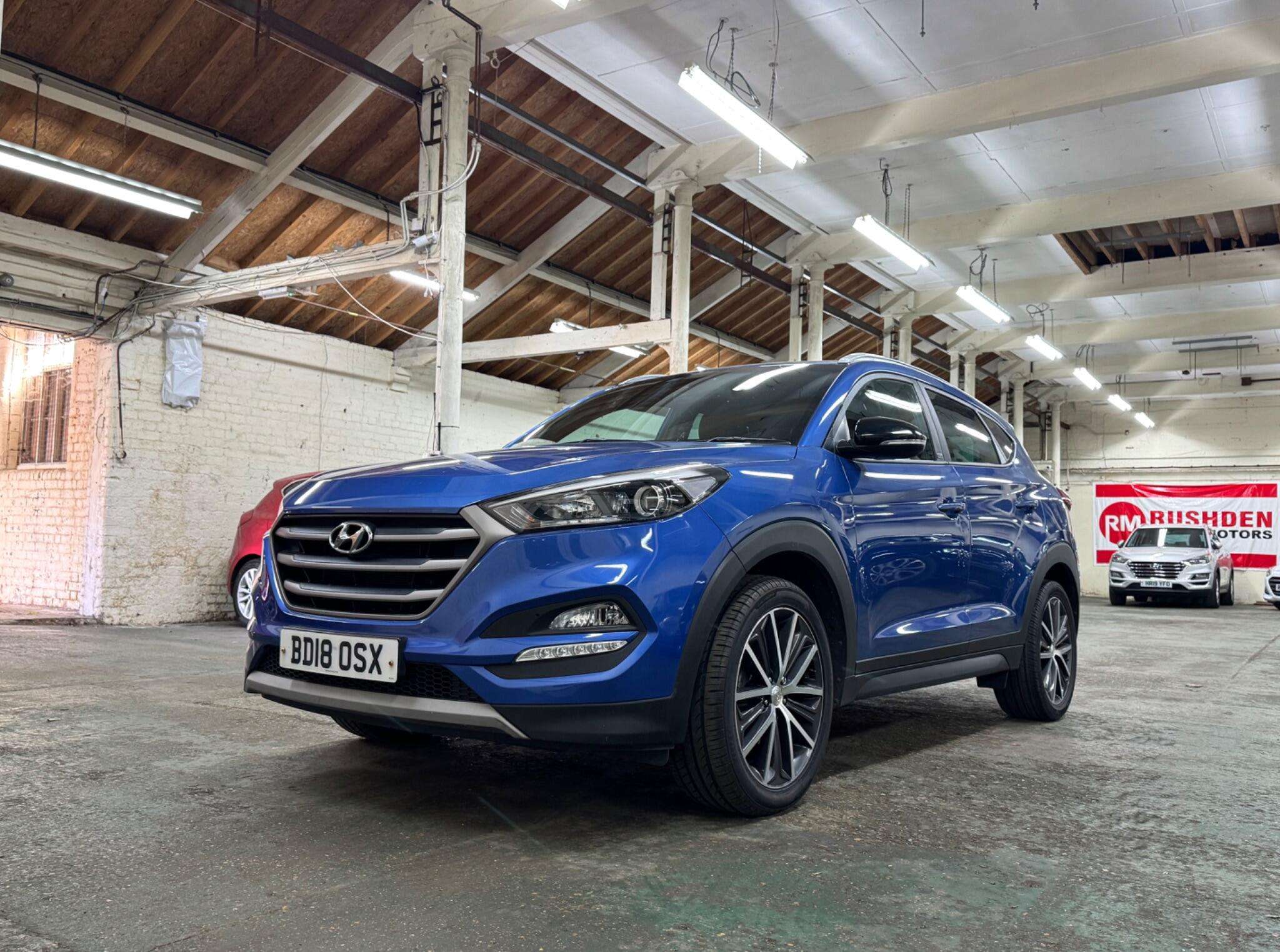 A 2018 HYUNDAI TUCSON 1.6 T-GDi GO! SE Euro 6 5dr A 2018 HYUNDAI TUCSON 1.6 T-GDi GO! SE Euro 6 5dr