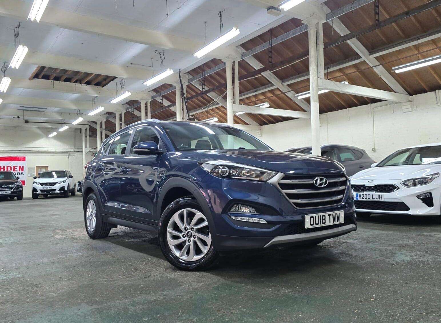 A 2018 HYUNDAI TUCSON 1.6 GDi Blue Drive SE Nav Euro 6 (s/s) 5dr A 2018 HYUNDAI TUCSON 1.6 GDi Blue Drive SE Nav Euro 6 (s/s) 5dr