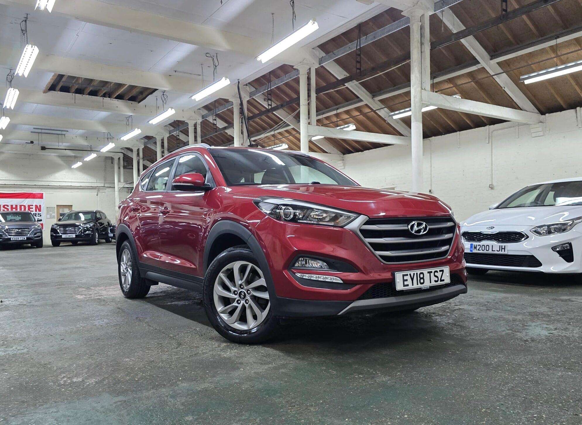 A 2018 HYUNDAI TUCSON 1.6 GDi Blue Drive SE Nav Euro 6 (s/s) 5dr A 2018 HYUNDAI TUCSON 1.6 GDi Blue Drive SE Nav Euro 6 (s/s) 5dr