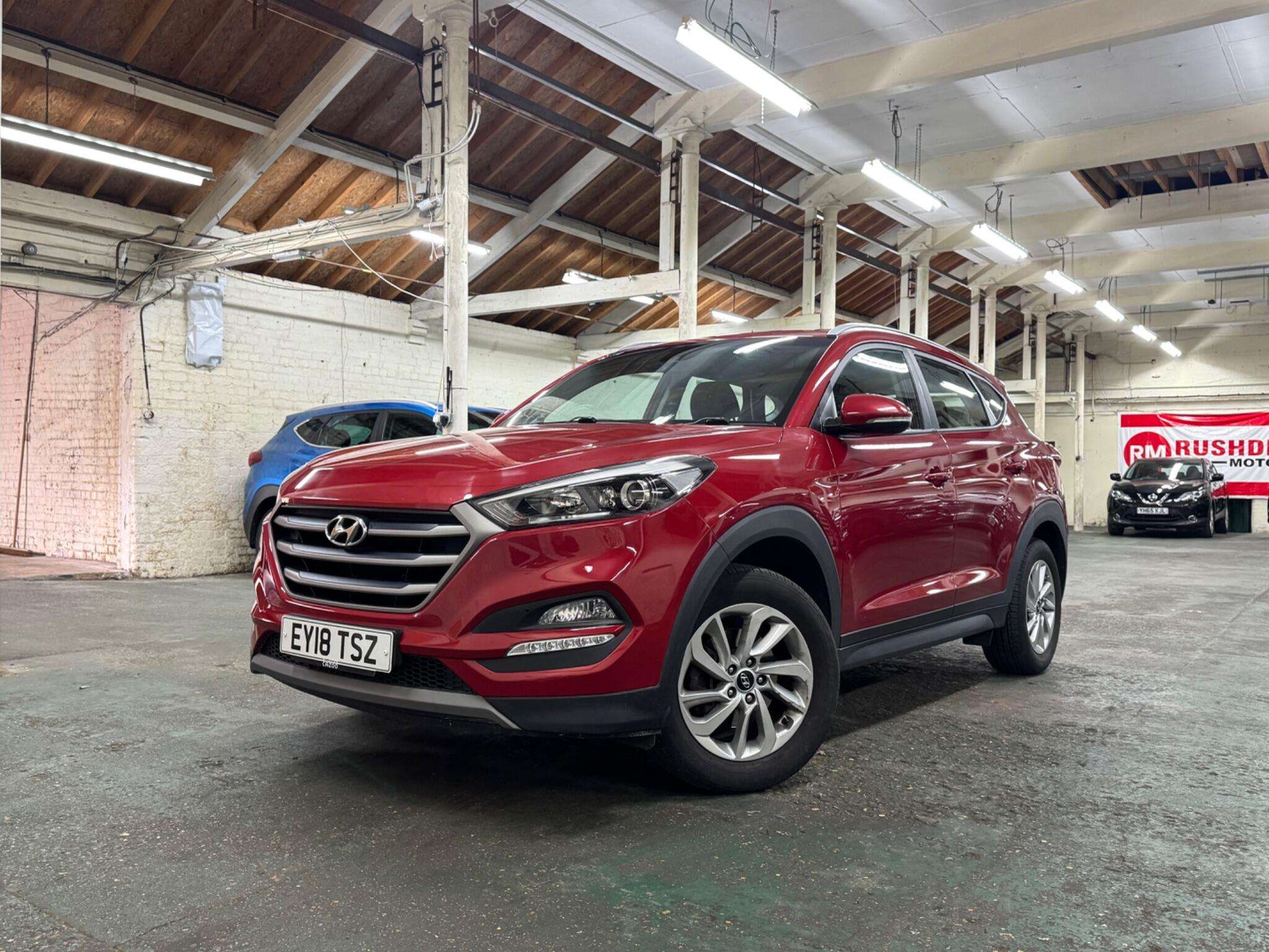 A 2018 HYUNDAI TUCSON 1.6 GDi Blue Drive SE Nav Euro 6 (s/s) 5dr A 2018 HYUNDAI TUCSON 1.6 GDi Blue Drive SE Nav Euro 6 (s/s) 5dr