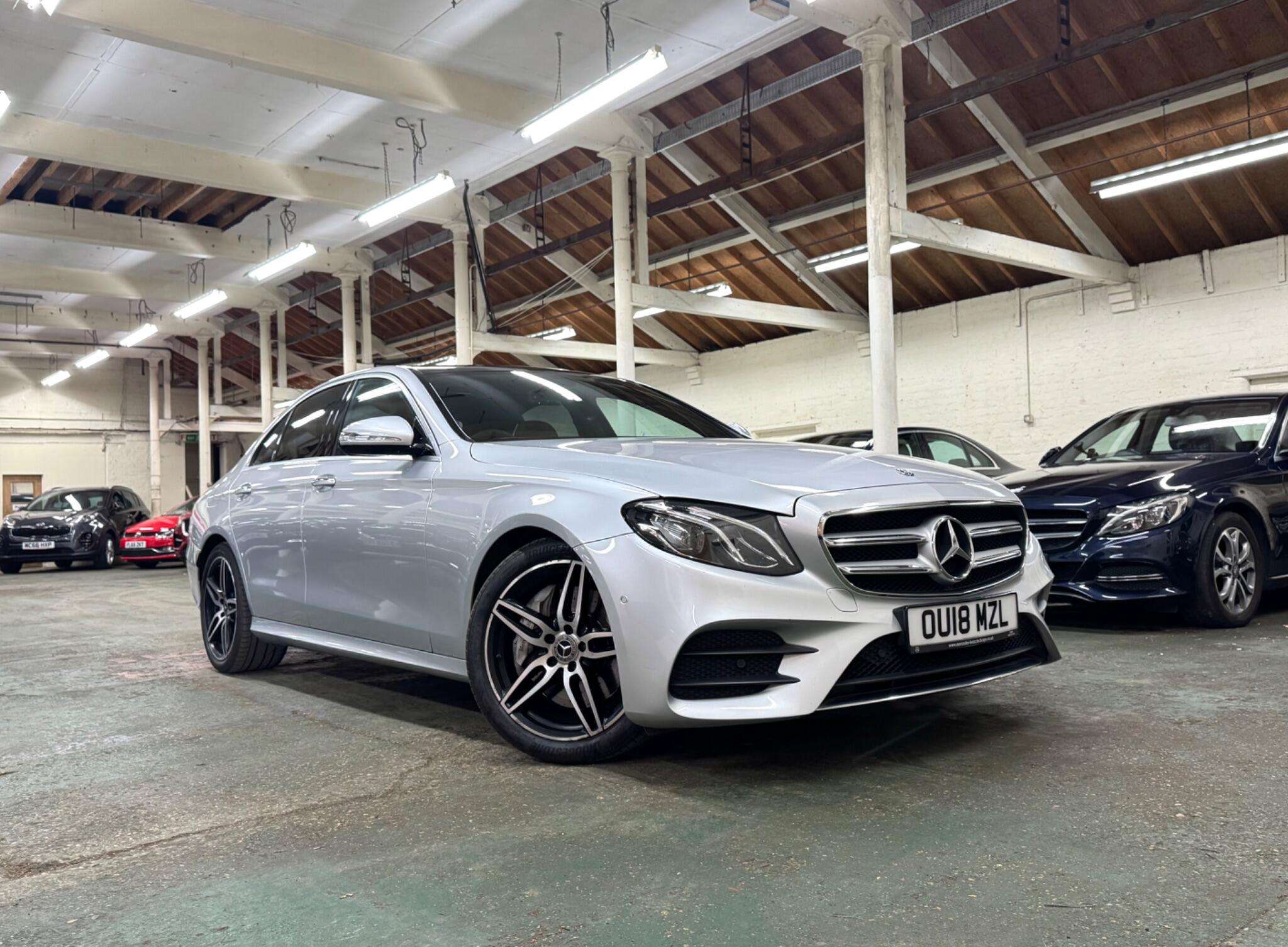 A 2018 MERCEDES-BENZ E CLASS 3.0 E350d V6 AMG Line (Premium) G-Tronic+ Euro 6 (s/s) 4dr A 2018 MERCEDES-BENZ E CLASS 3.0 E350d V6 AMG Line (Premium) G-Tronic+ Euro 6 (s/s) 4dr