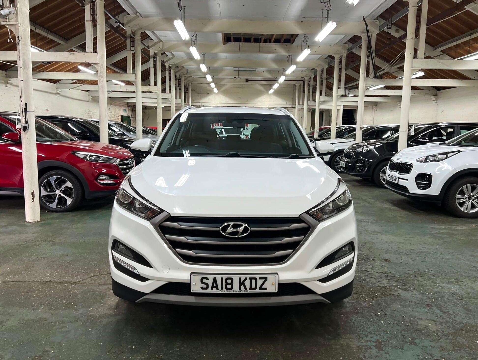A 2018 HYUNDAI TUCSON 1.6 GDi Blue Drive SE Euro 6 (s/s) 5dr A 2018 HYUNDAI TUCSON 1.6 GDi Blue Drive SE Euro 6 (s/s) 5dr