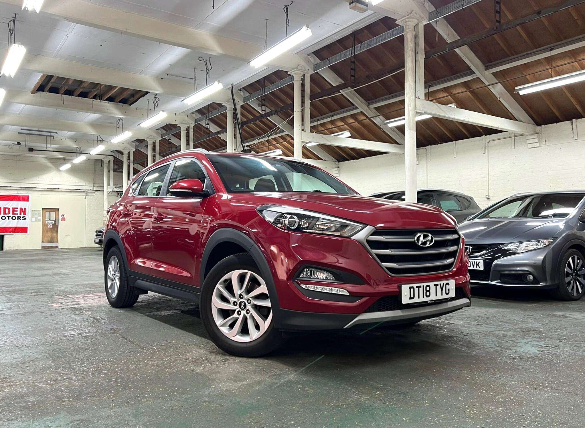 A 2018 HYUNDAI TUCSON 1.7 CRDi Blue Drive SE Nav Euro 6 (s/s) 5dr A 2018 HYUNDAI TUCSON 1.7 CRDi Blue Drive SE Nav Euro 6 (s/s) 5dr