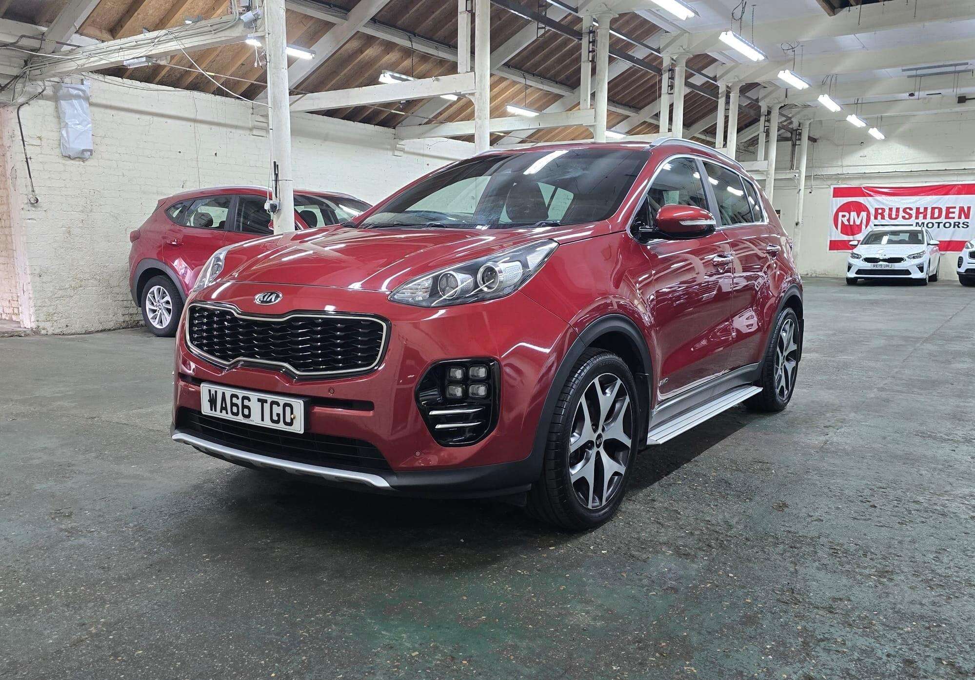A 2016 KIA SPORTAGE 1.6 T-GDi GT-Line AWD Euro 6 5dr A 2016 KIA SPORTAGE 1.6 T-GDi GT-Line AWD Euro 6 5dr