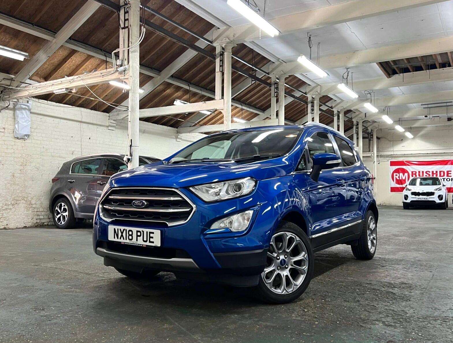 A 2018 FORD ECOSPORT 1.0T EcoBoost Titanium Euro 6 (s/s) 5dr A 2018 FORD ECOSPORT 1.0T EcoBoost Titanium Euro 6 (s/s) 5dr