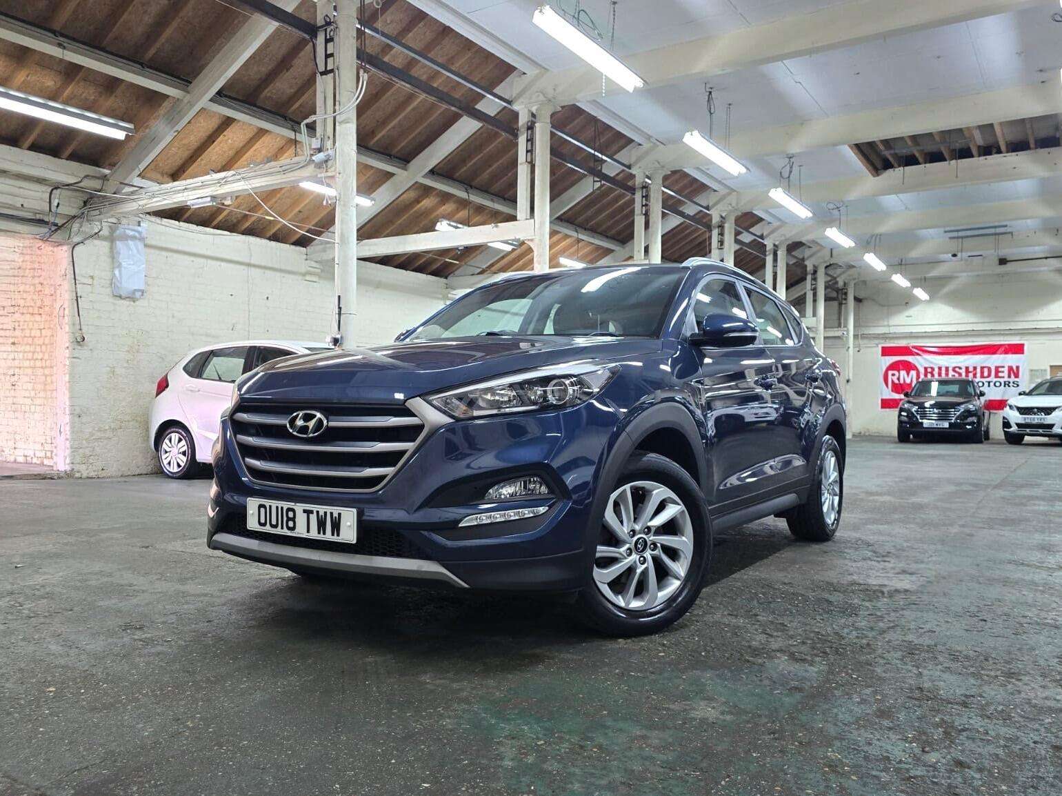 A 2018 HYUNDAI TUCSON 1.6 GDi Blue Drive SE Nav Euro 6 (s/s) 5dr A 2018 HYUNDAI TUCSON 1.6 GDi Blue Drive SE Nav Euro 6 (s/s) 5dr