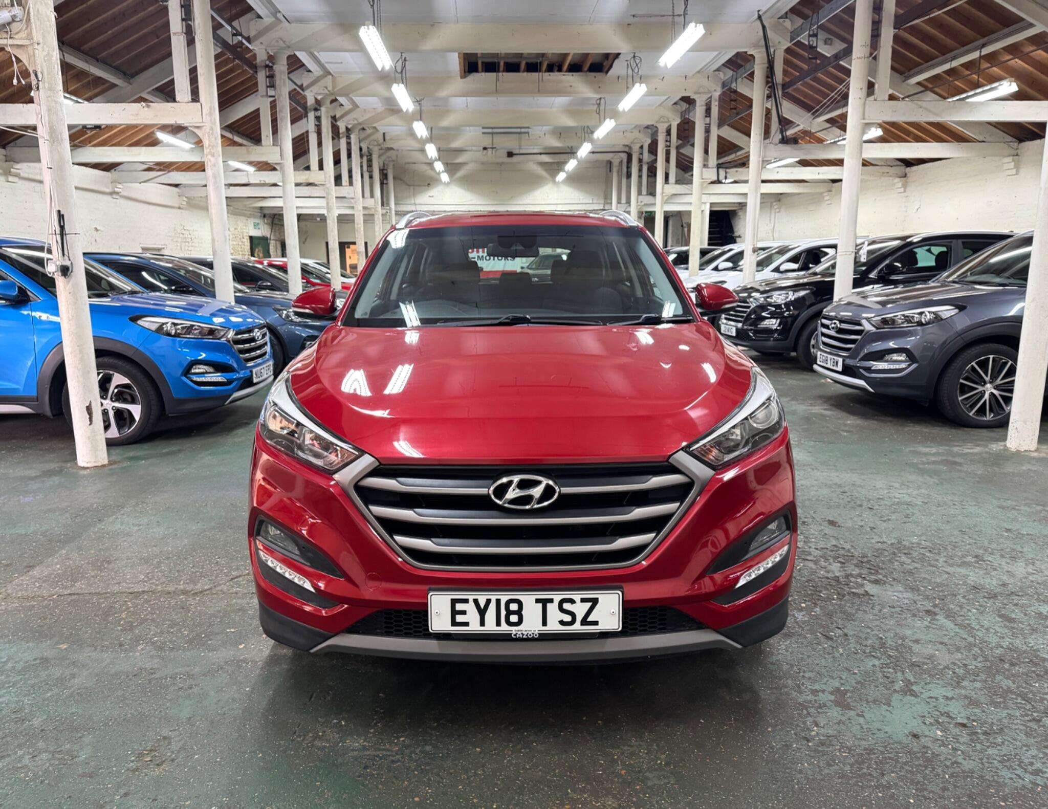A 2018 HYUNDAI TUCSON 1.6 GDi Blue Drive SE Nav Euro 6 (s/s) 5dr A 2018 HYUNDAI TUCSON 1.6 GDi Blue Drive SE Nav Euro 6 (s/s) 5dr