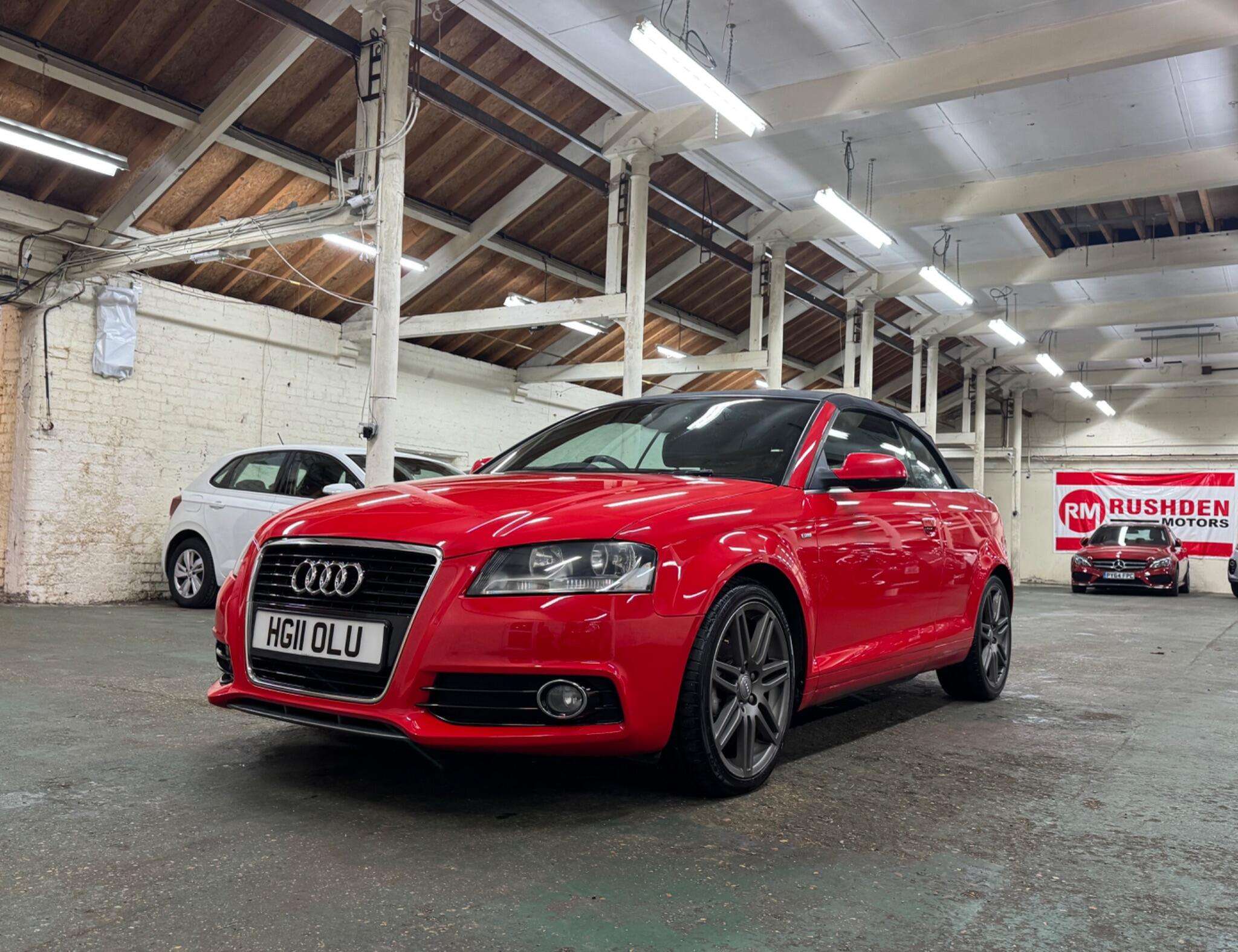 A 2011 AUDI A3 CABRIOLET 2.0 TDI S line S Tronic Euro 5 (s/s) 2dr A 2011 AUDI A3 CABRIOLET 2.0 TDI S line S Tronic Euro 5 (s/s) 2dr