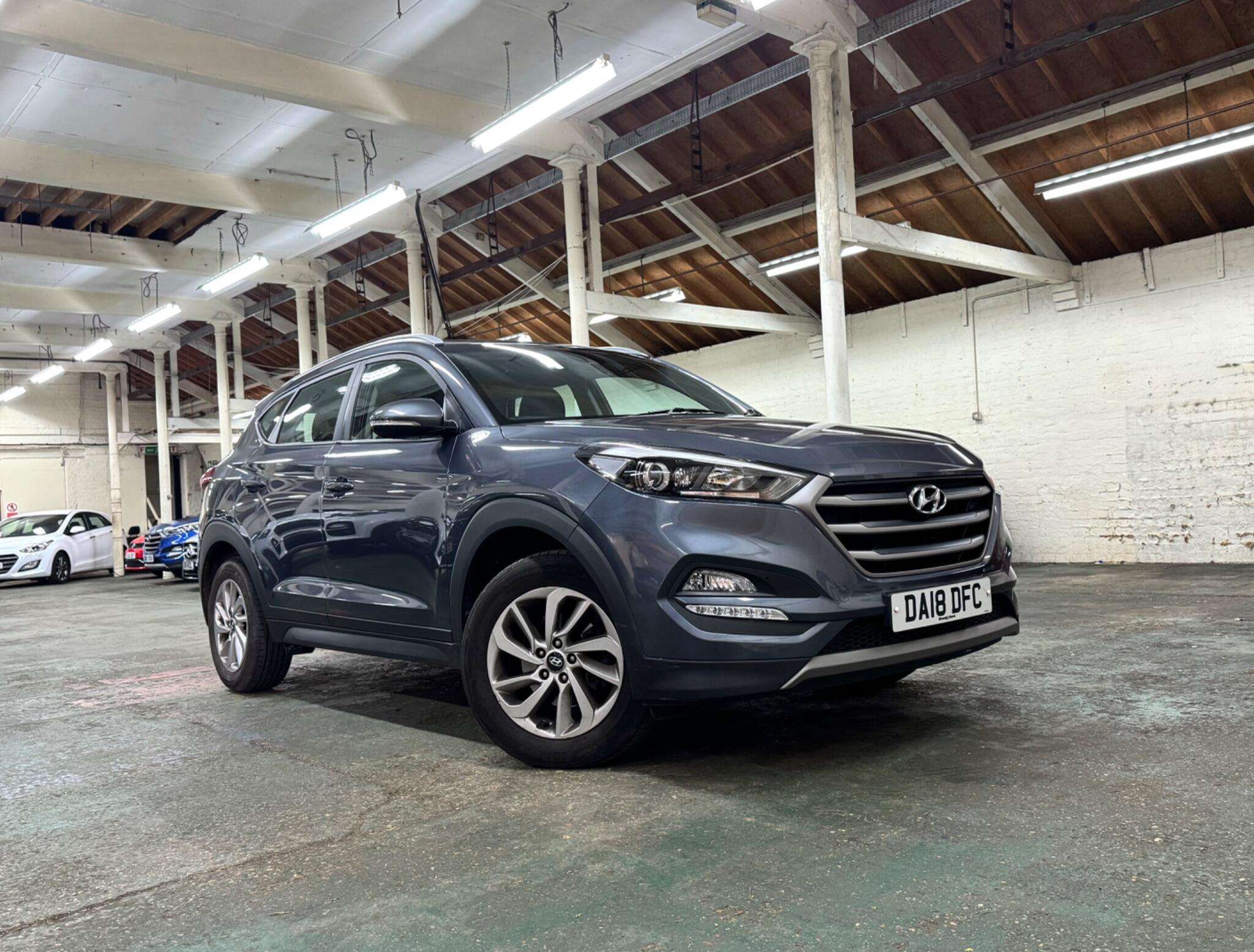A 2018 HYUNDAI TUCSON 1.6 GDi Blue Drive SE Euro 6 (s/s) 5dr A 2018 HYUNDAI TUCSON 1.6 GDi Blue Drive SE Euro 6 (s/s) 5dr