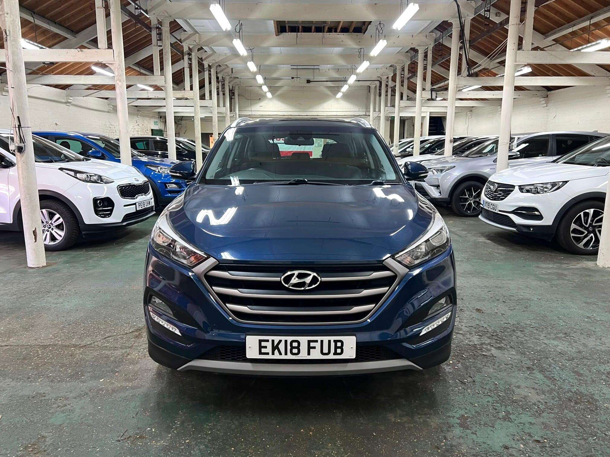 A 2018 HYUNDAI TUCSON 1.6 GDi Blue Drive SE Nav Euro 6 (s/s) 5dr A 2018 HYUNDAI TUCSON 1.6 GDi Blue Drive SE Nav Euro 6 (s/s) 5dr