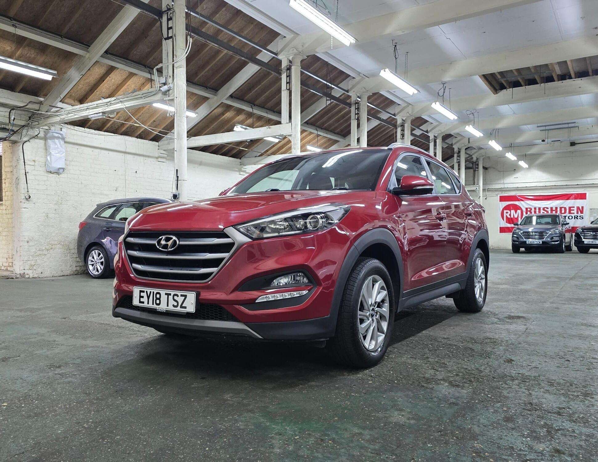 A 2018 HYUNDAI TUCSON 1.6 GDi Blue Drive SE Nav Euro 6 (s/s) 5dr A 2018 HYUNDAI TUCSON 1.6 GDi Blue Drive SE Nav Euro 6 (s/s) 5dr