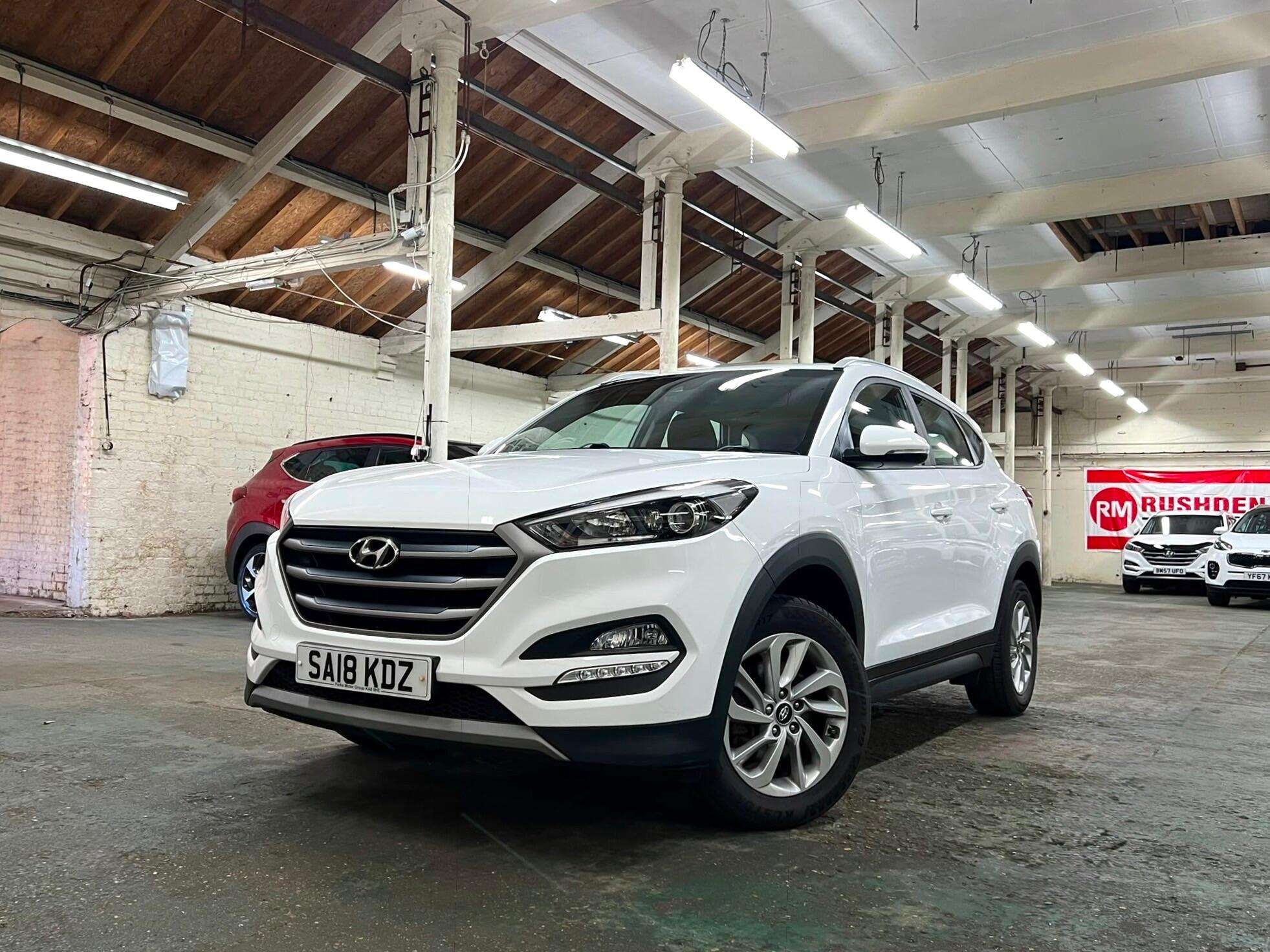A 2018 HYUNDAI TUCSON 1.6 GDi Blue Drive SE Euro 6 (s/s) 5dr A 2018 HYUNDAI TUCSON 1.6 GDi Blue Drive SE Euro 6 (s/s) 5dr