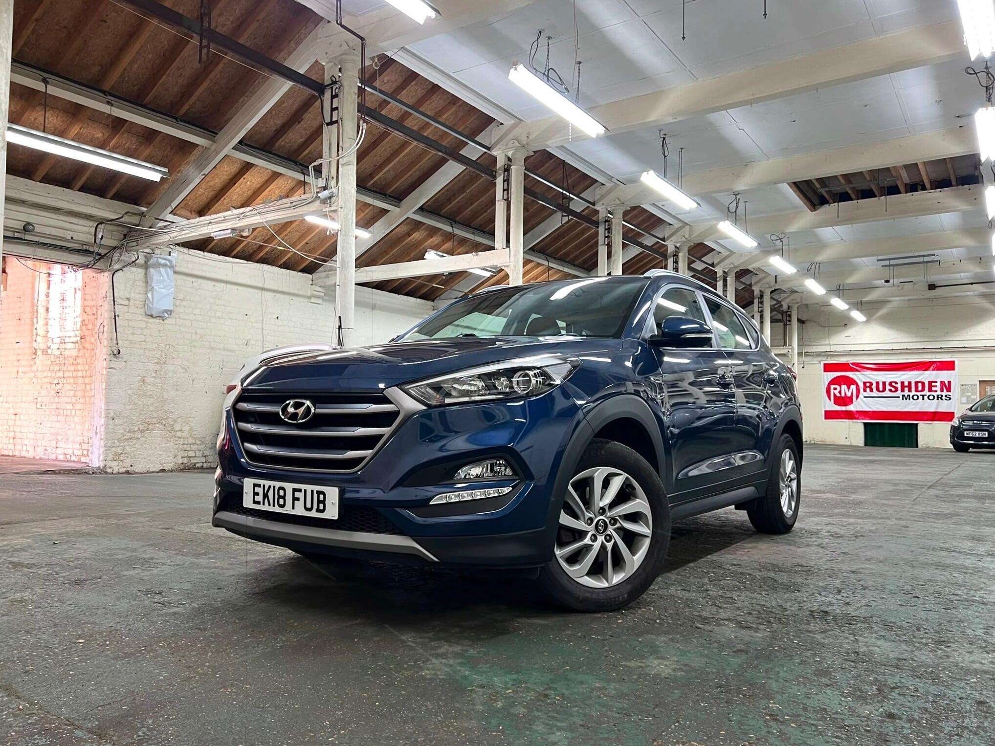A 2018 HYUNDAI TUCSON 1.6 GDi Blue Drive SE Nav Euro 6 (s/s) 5dr A 2018 HYUNDAI TUCSON 1.6 GDi Blue Drive SE Nav Euro 6 (s/s) 5dr
