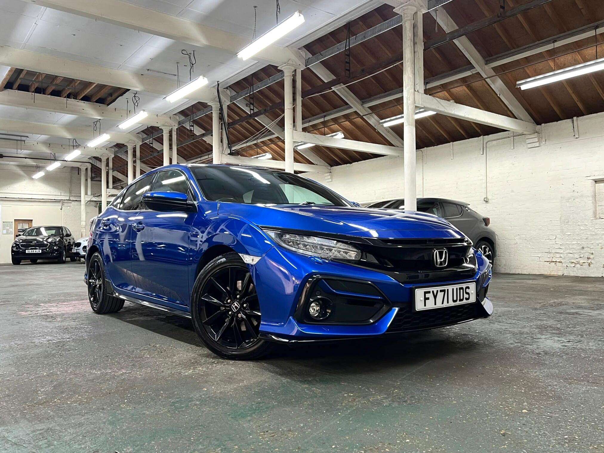 A 2021 HONDA CIVIC 1.5 VTEC Turbo Sport Euro 6 (s/s) 5dr A 2021 HONDA CIVIC 1.5 VTEC Turbo Sport Euro 6 (s/s) 5dr