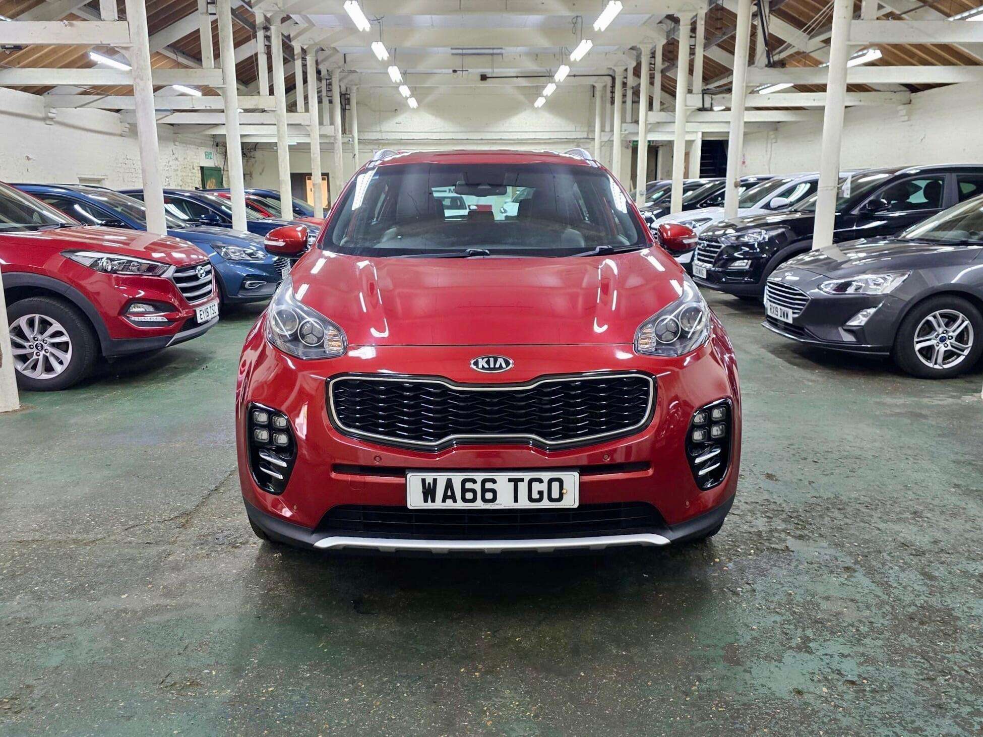 A 2016 KIA SPORTAGE 1.6 T-GDi GT-Line AWD Euro 6 5dr A 2016 KIA SPORTAGE 1.6 T-GDi GT-Line AWD Euro 6 5dr
