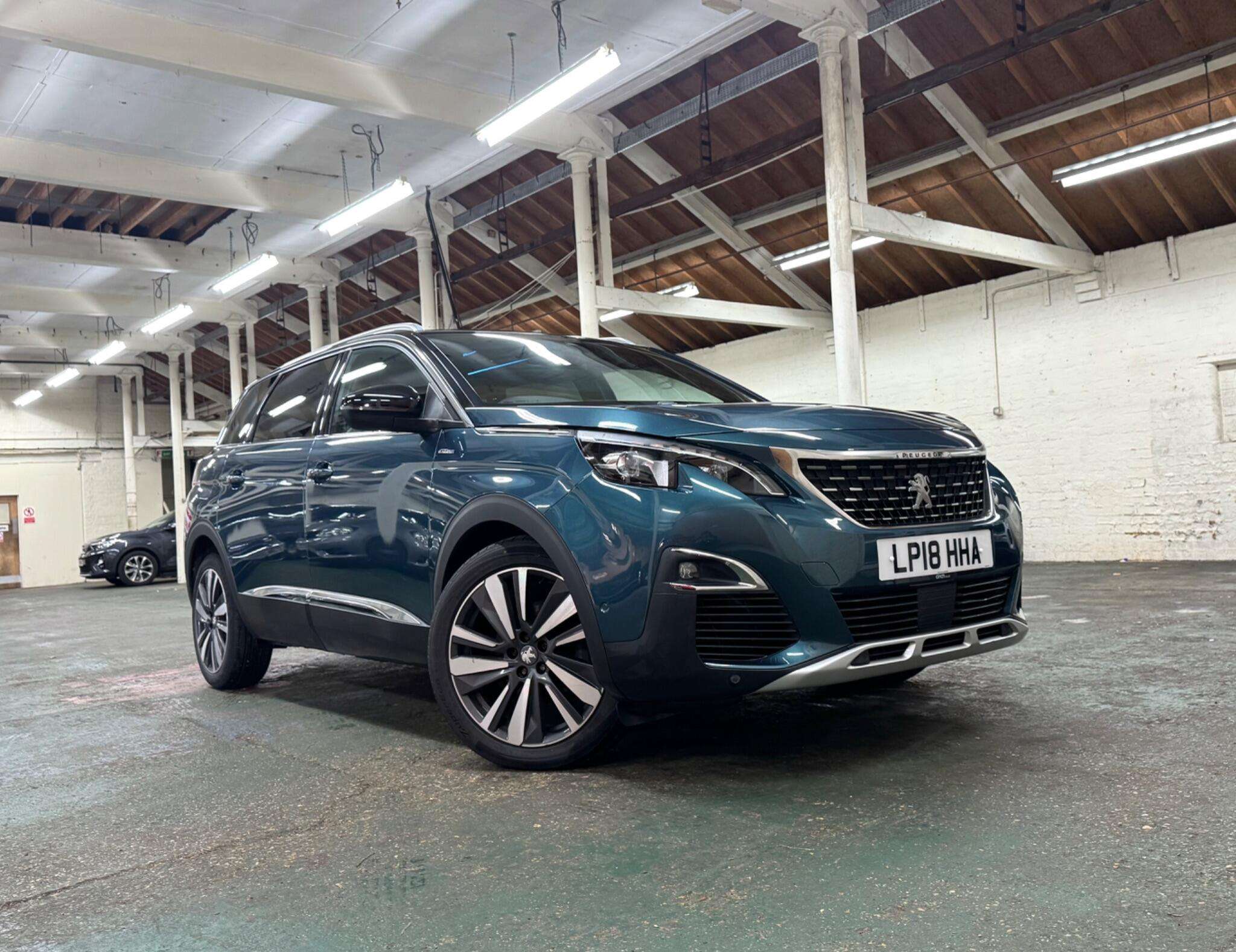 A 2018 PEUGEOT 5008 1.5 BlueHDi GT Line Premium EAT Euro 6 (s/s) 5dr A 2018 PEUGEOT 5008 1.5 BlueHDi GT Line Premium EAT Euro 6 (s/s) 5dr