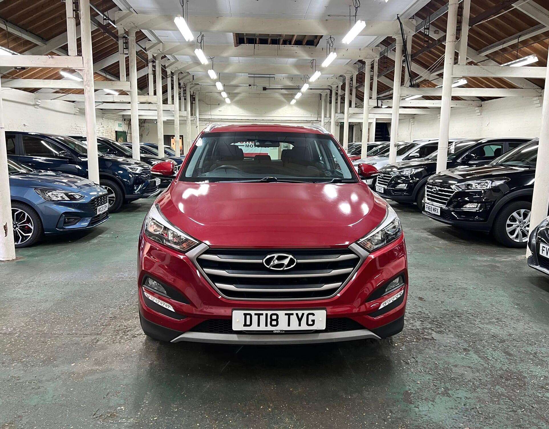 A 2018 HYUNDAI TUCSON 1.7 CRDi Blue Drive SE Nav Euro 6 (s/s) 5dr A 2018 HYUNDAI TUCSON 1.7 CRDi Blue Drive SE Nav Euro 6 (s/s) 5dr