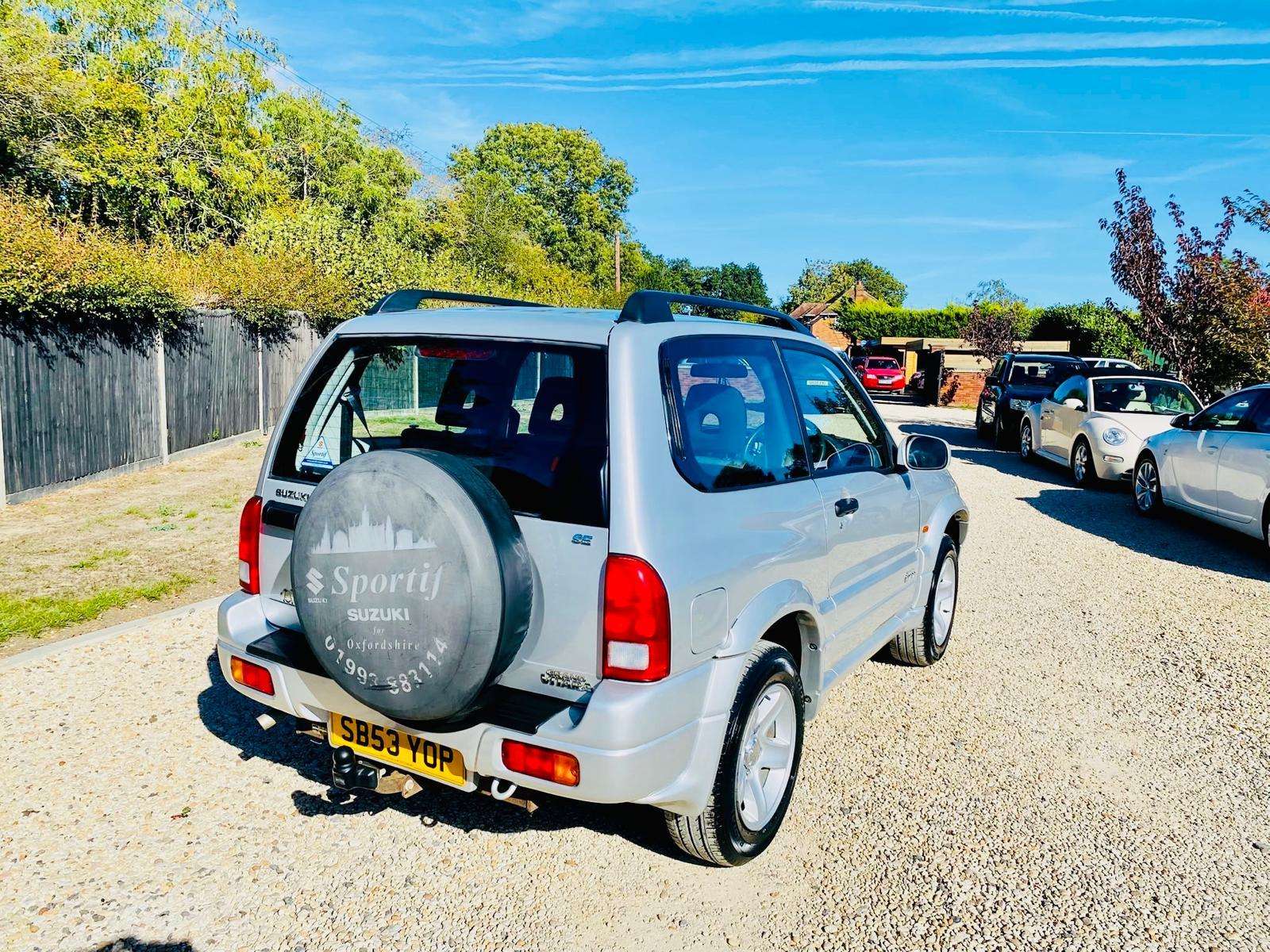 2003 SUZUKI GRAND VITARA 2003 SUZUKI GRAND VITARA