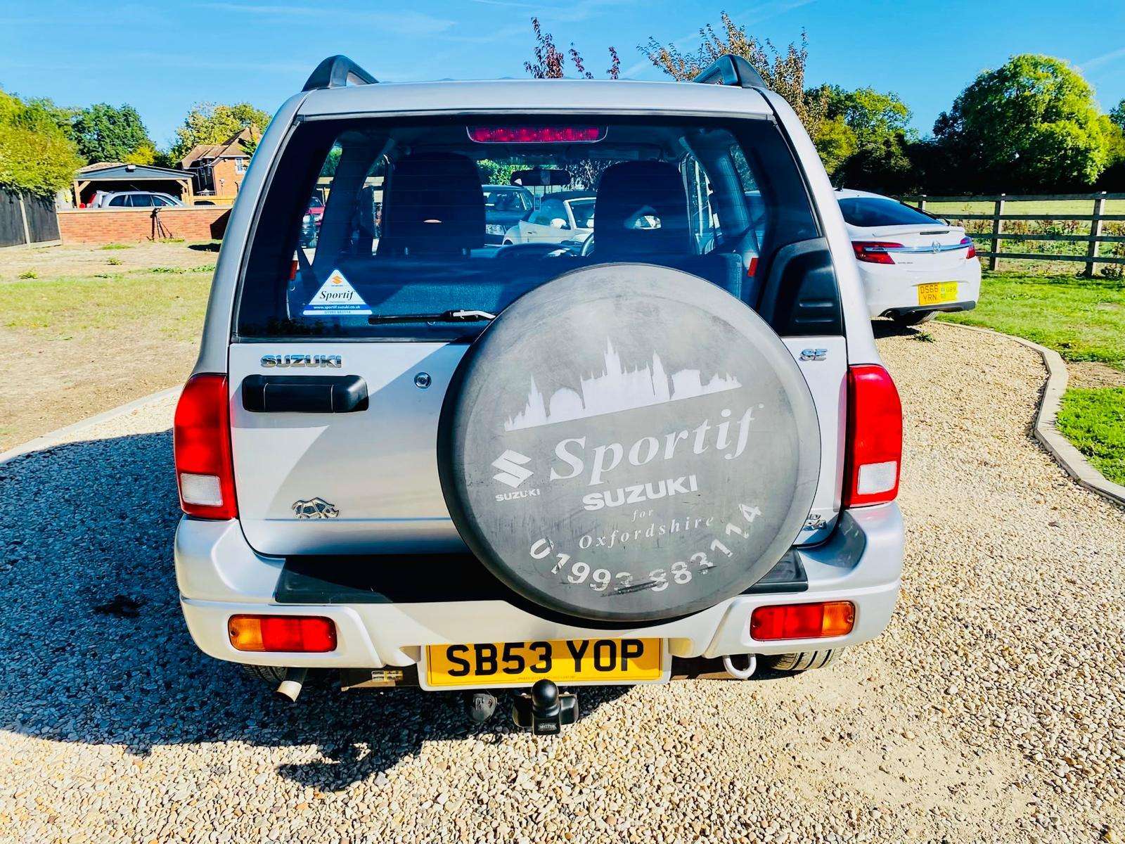 2003 SUZUKI GRAND VITARA 2003 SUZUKI GRAND VITARA