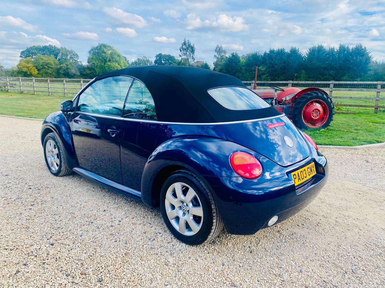 2003 VOLKSWAGEN BEETLE 2003 VOLKSWAGEN BEETLE