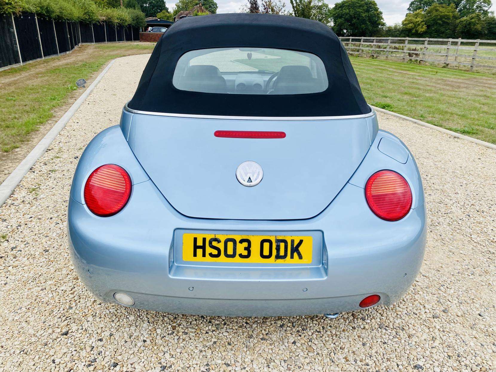 2003 VOLKSWAGEN BEETLE 2003 VOLKSWAGEN BEETLE